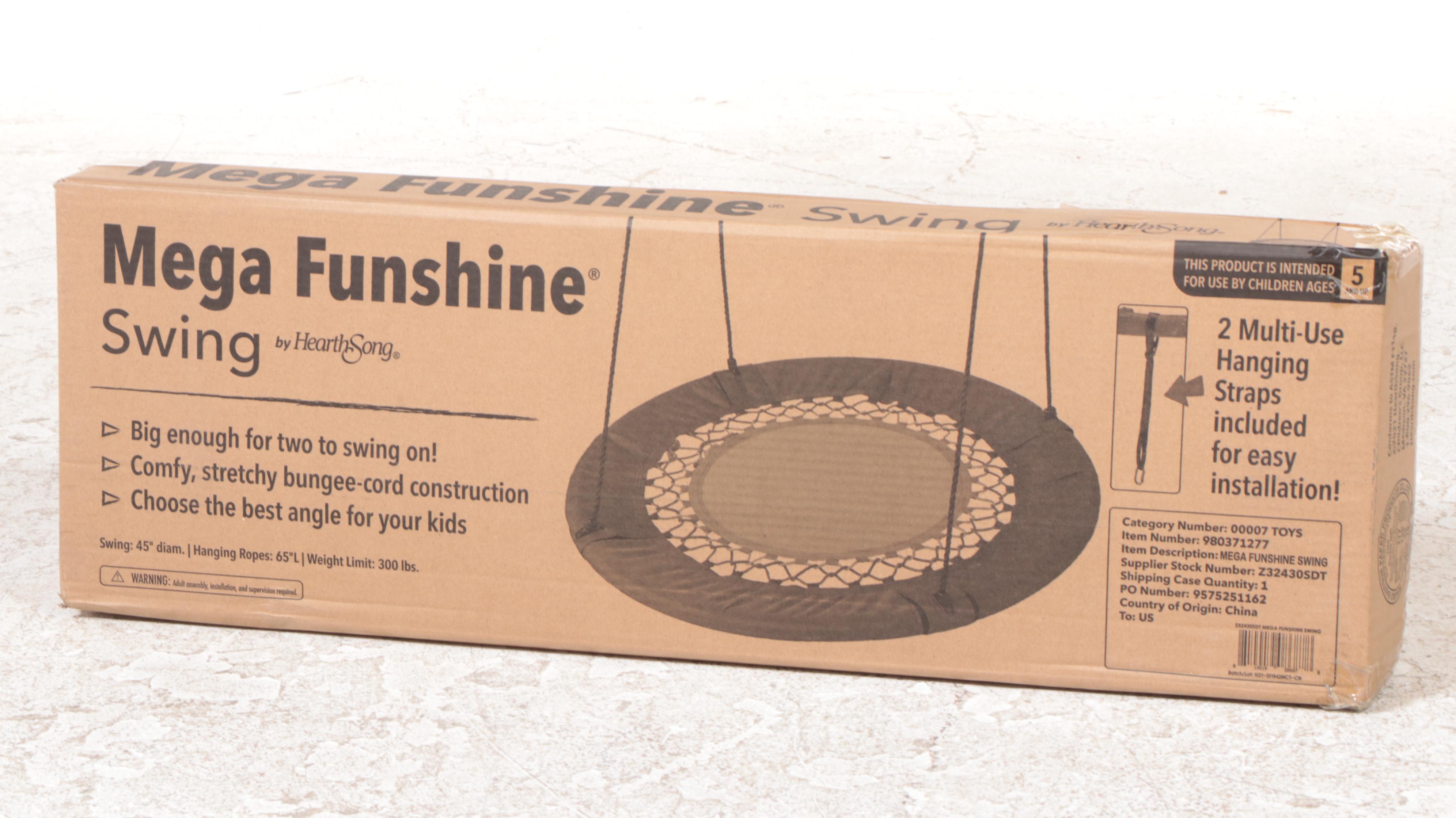 Hearthsong 45" Mega FunShine Bungee Swing