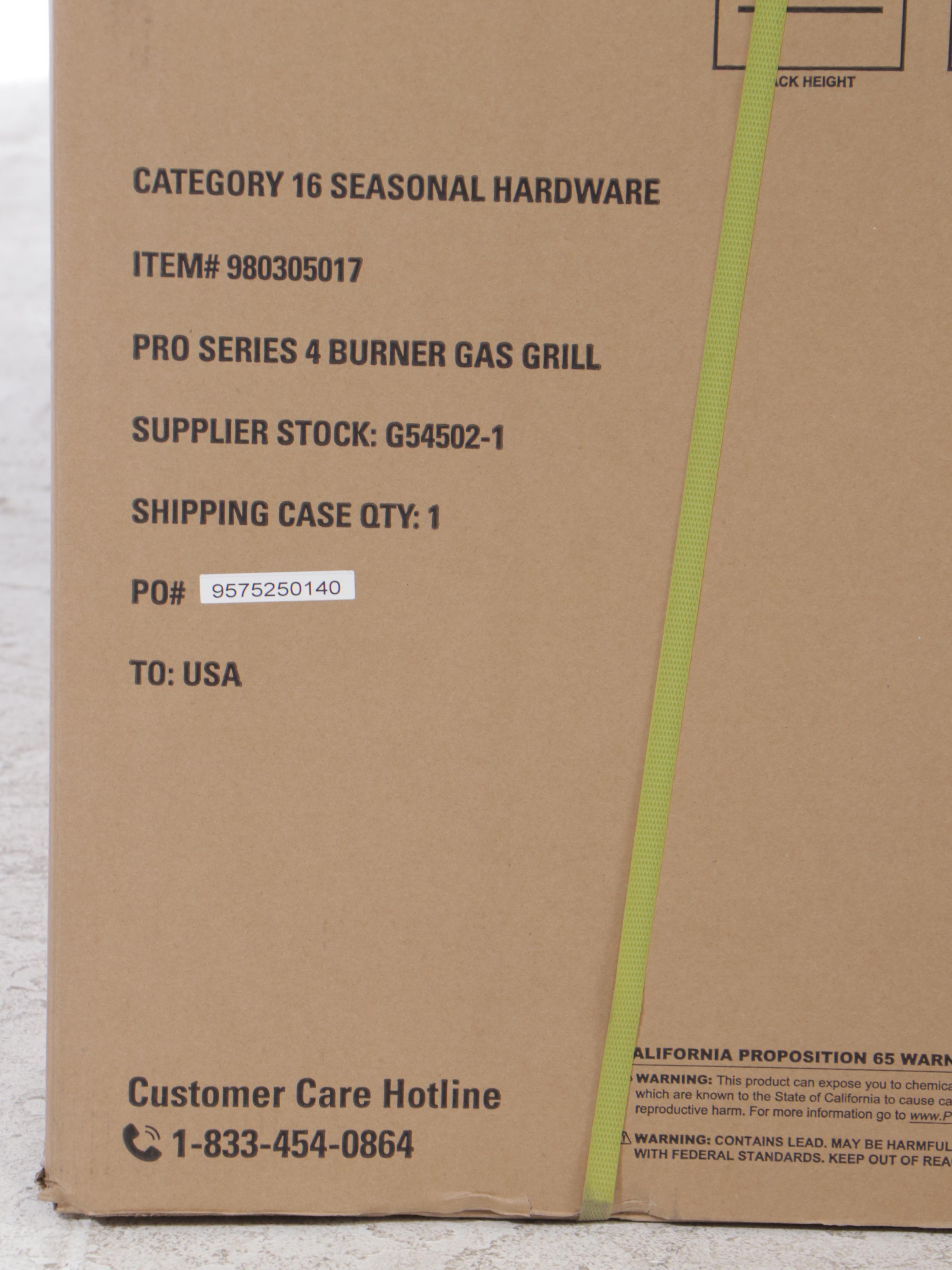 Member's Mark Pro Series Four-Burner Gas Grill