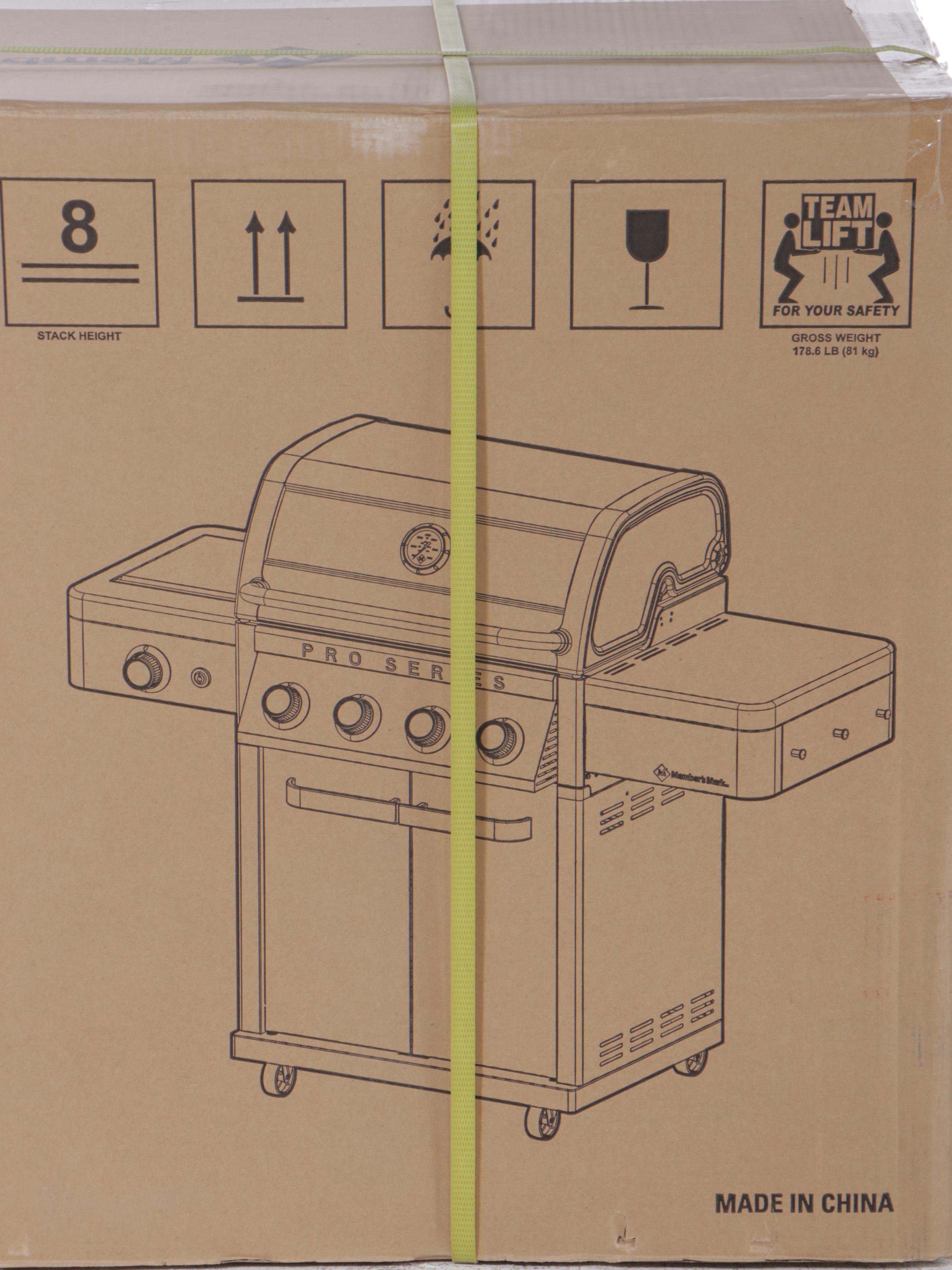 Member's Mark Pro Series Four-Burner Gas Grill