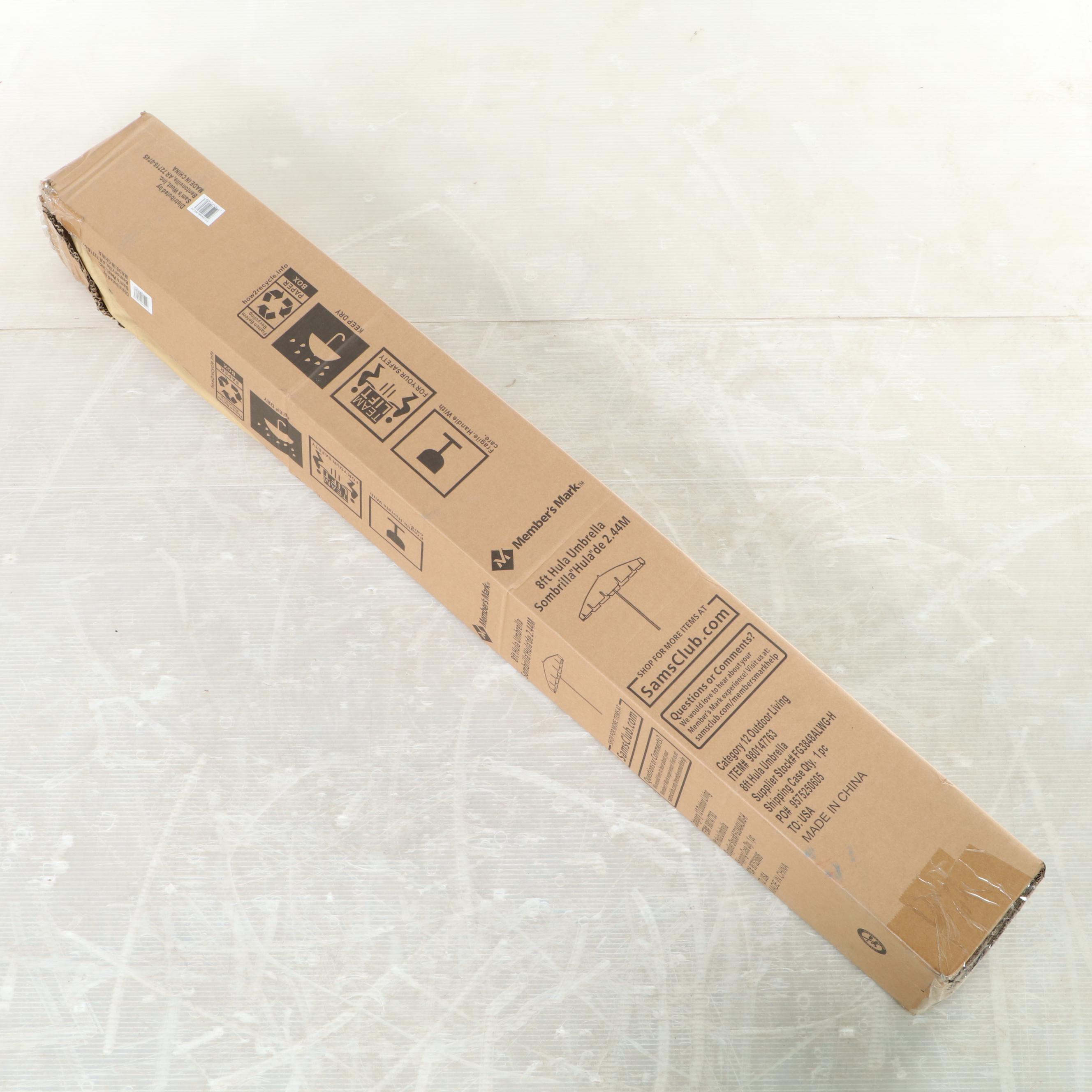 Member's Mark 8' Hula Umbrella