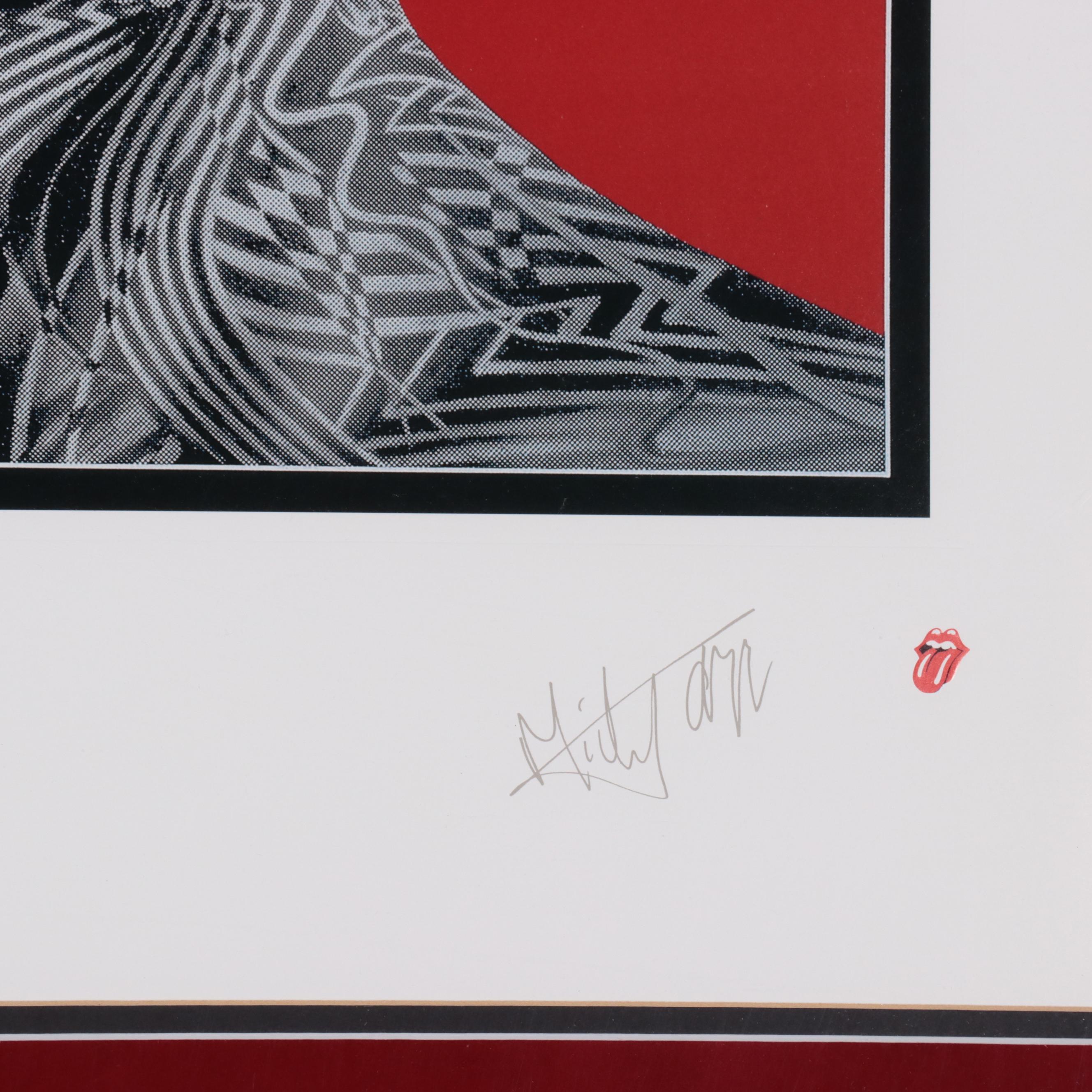 Rolling Stones Album Cover Poster After Christian Audigier "Tattoo You"