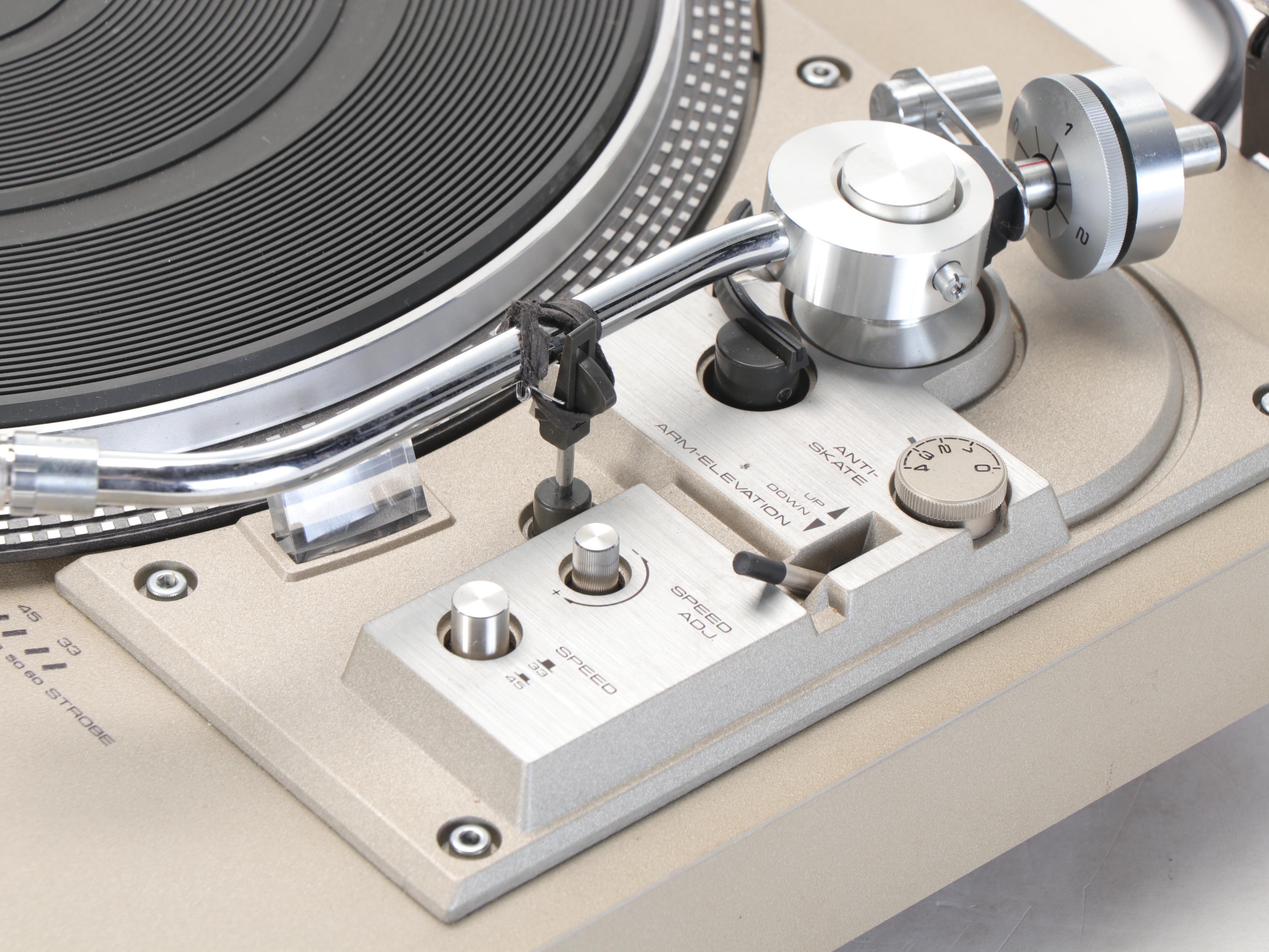Sony Linear Tracking and Pioneer Turntable Record Players