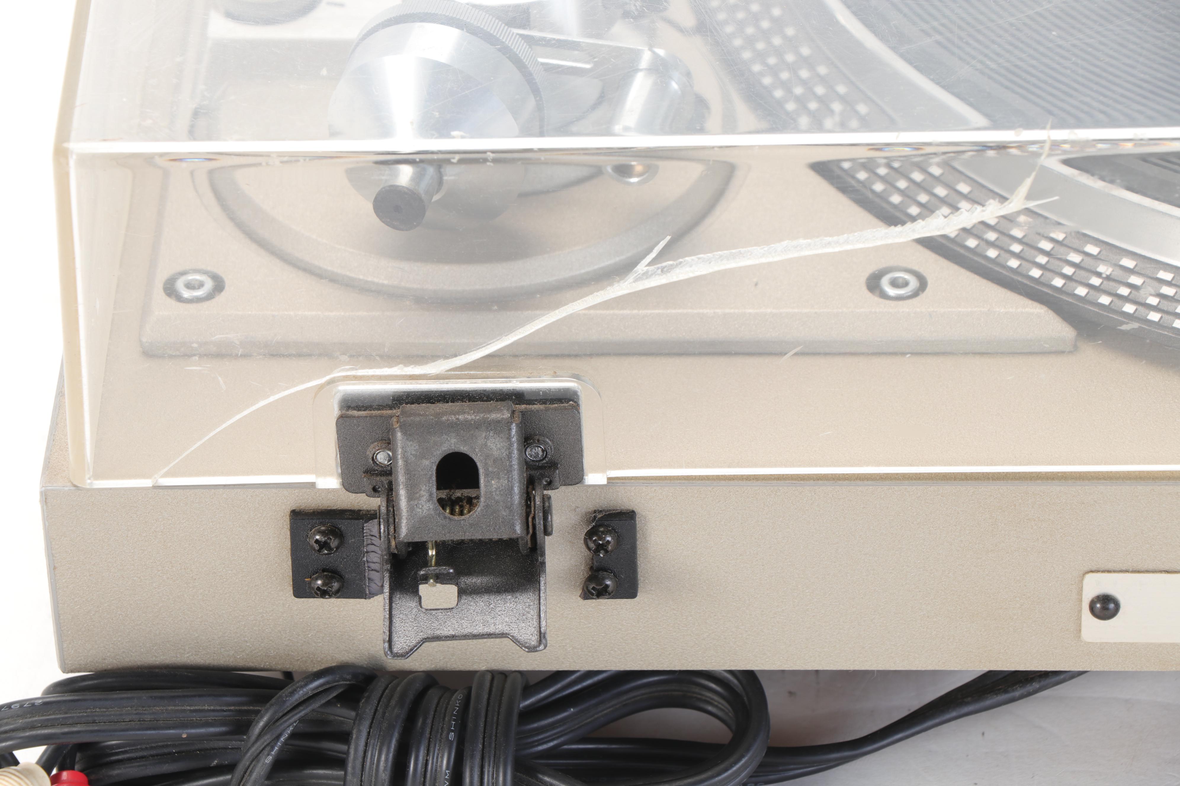 Sony Linear Tracking and Pioneer Turntable Record Players