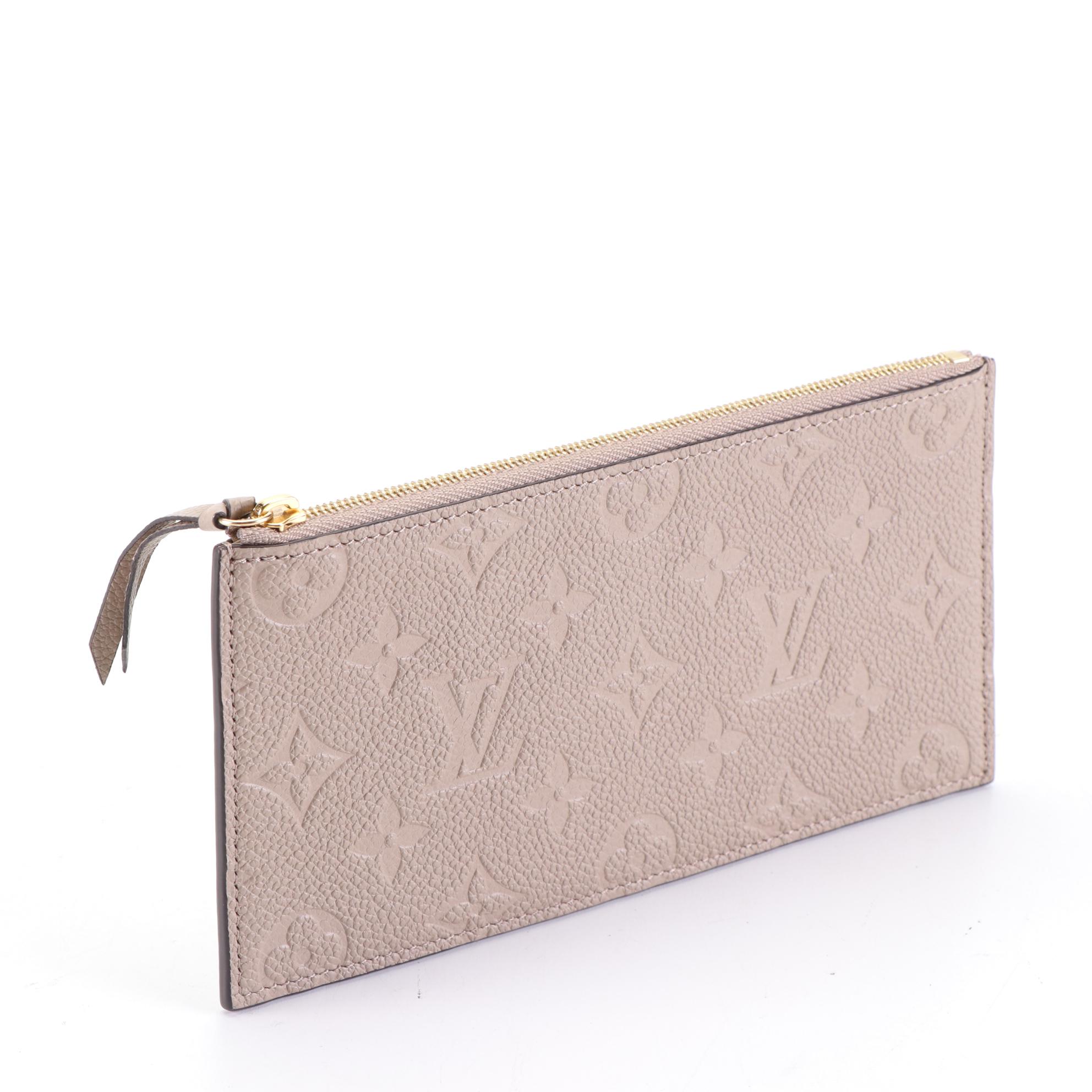Louis Vuitton Félicie Pochette Zip Insert in Monogram Empreinte Leather