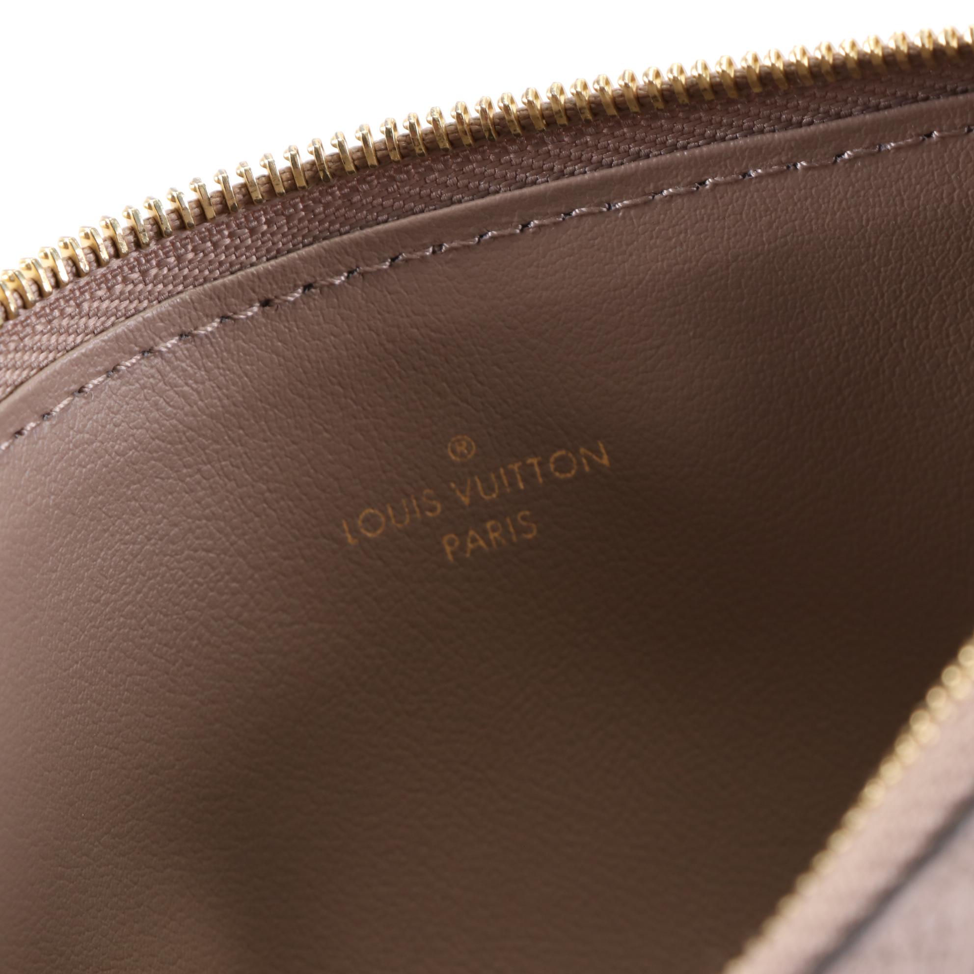 Louis Vuitton Félicie Pochette Zip Insert in Monogram Empreinte Leather