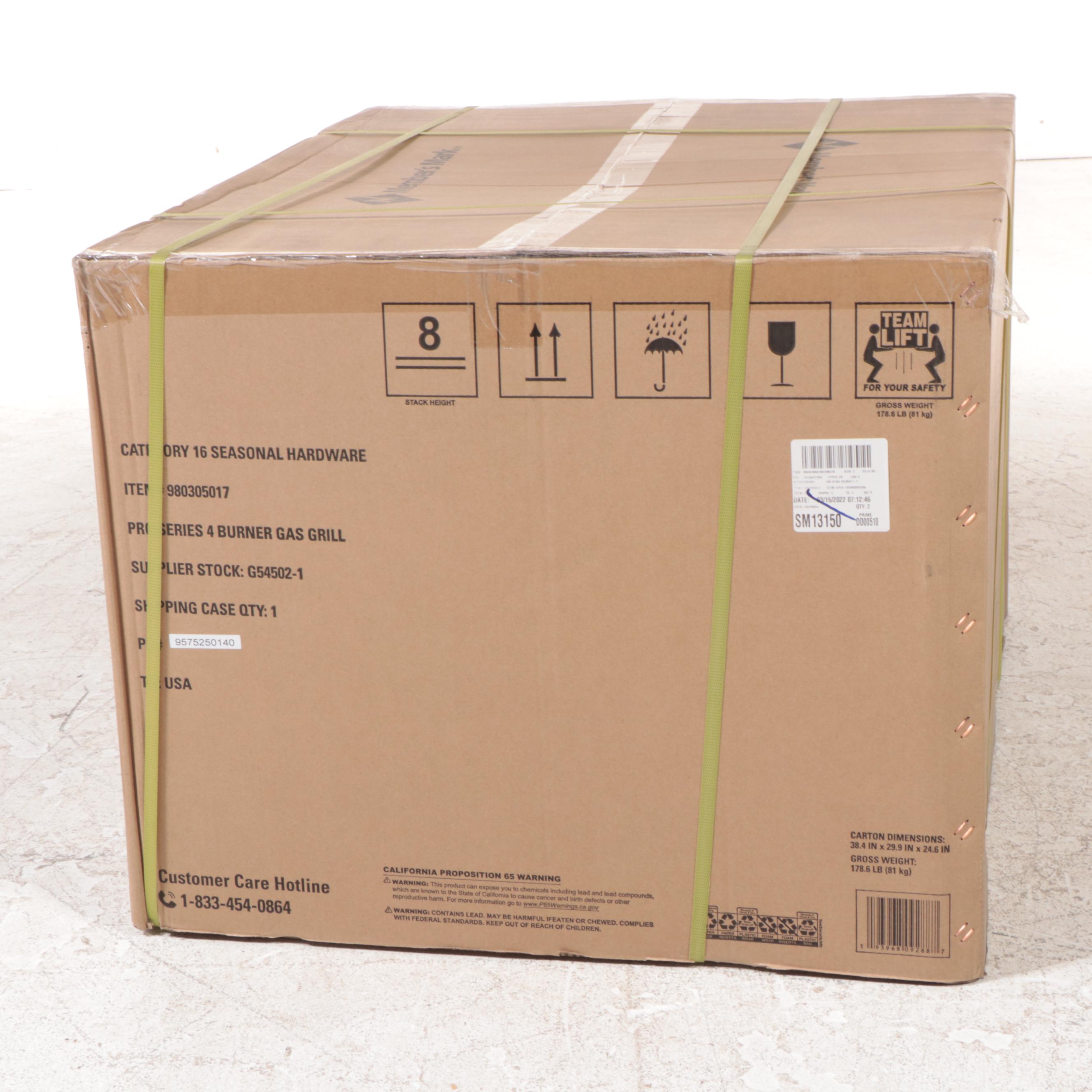 Member's Mark Pro Series Four-Burner Gas Grill