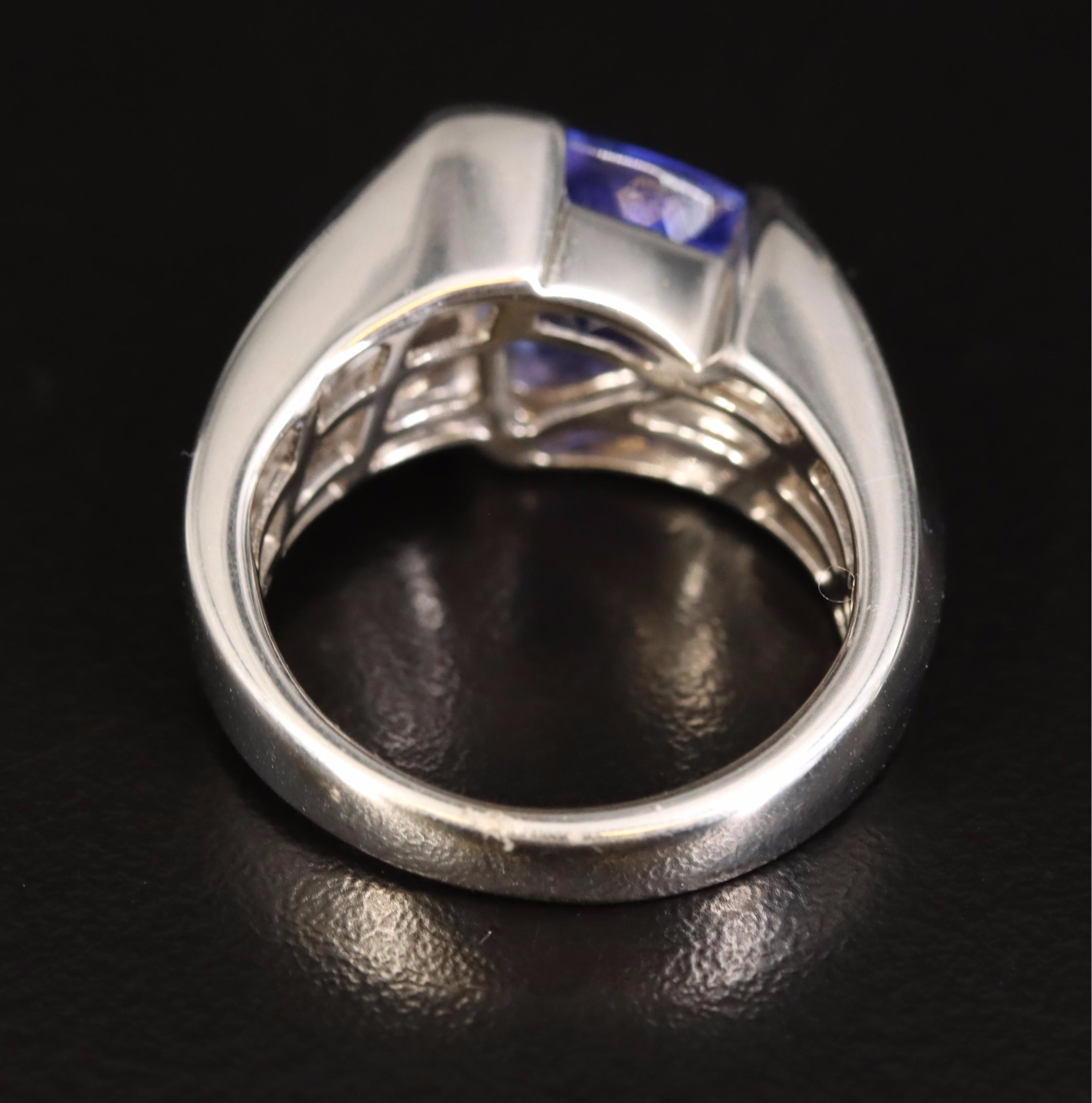 14K Tanzanite and Diamond Ring