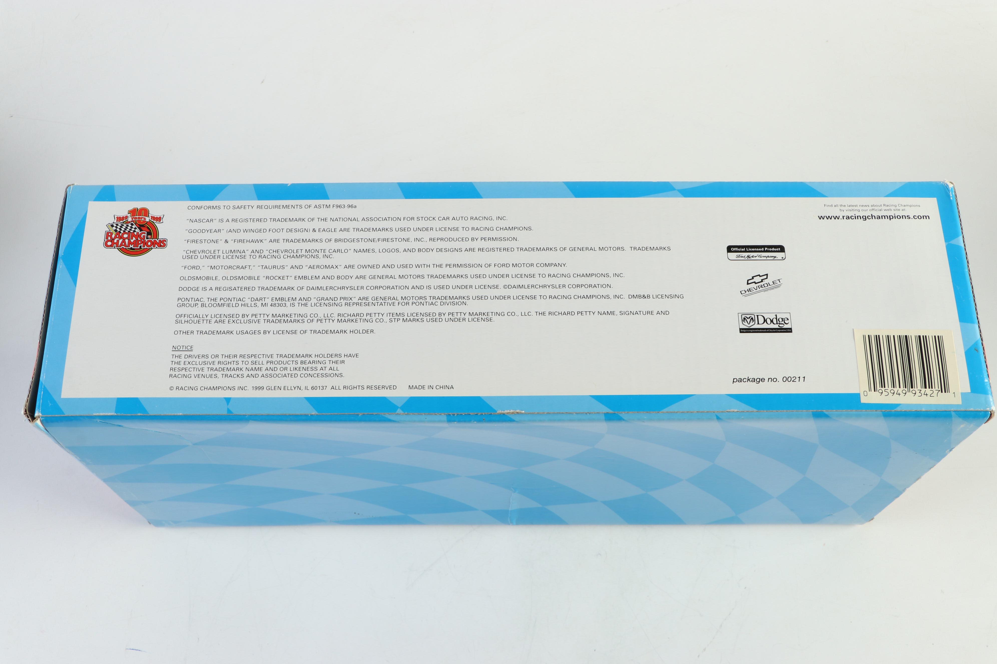 Racing Champions, Mattel, and Other NASCAR Richard Petty Diecast Stock Cars