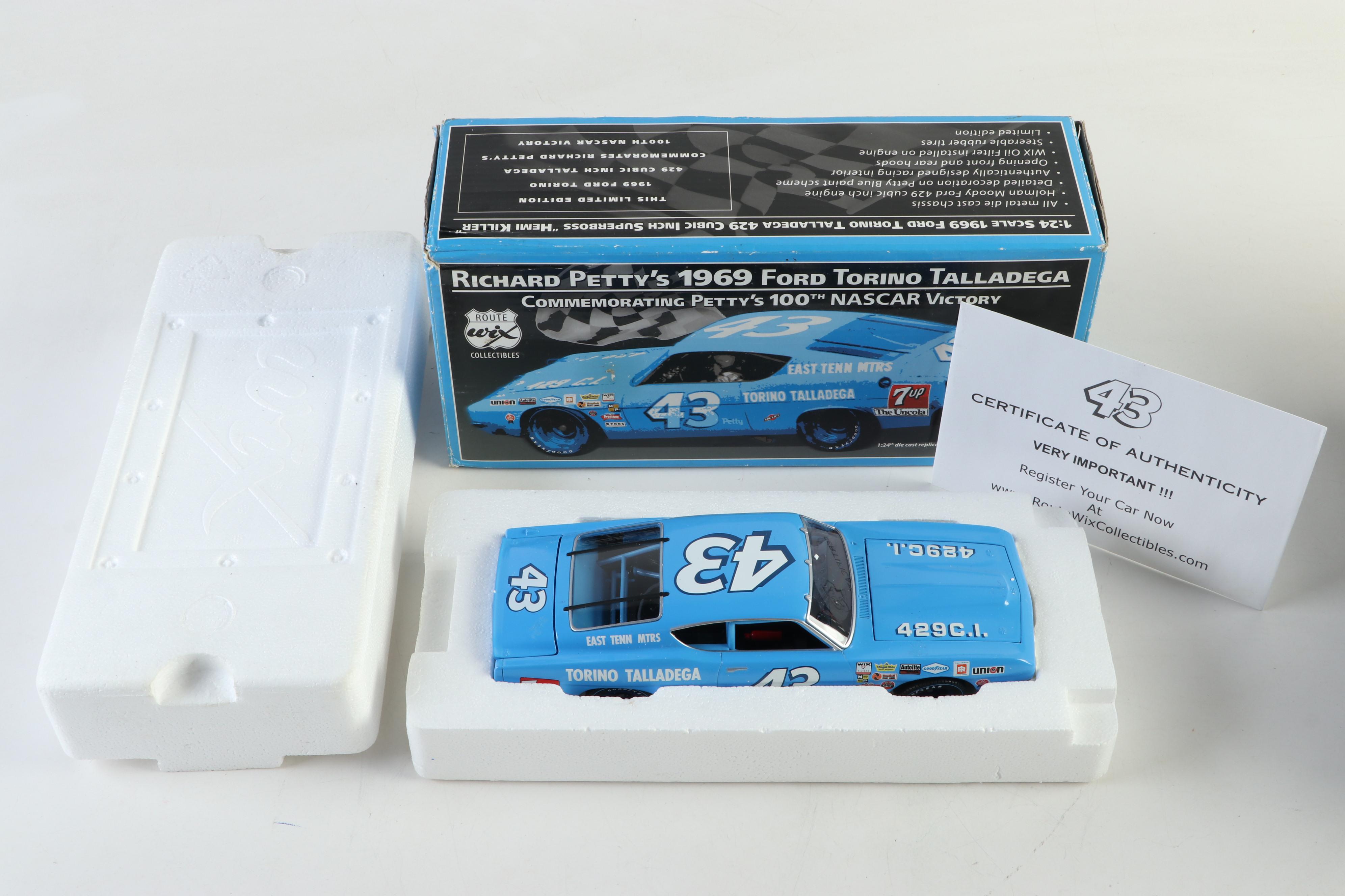 Racing Champions, Mattel, and Other NASCAR Richard Petty Diecast Stock Cars