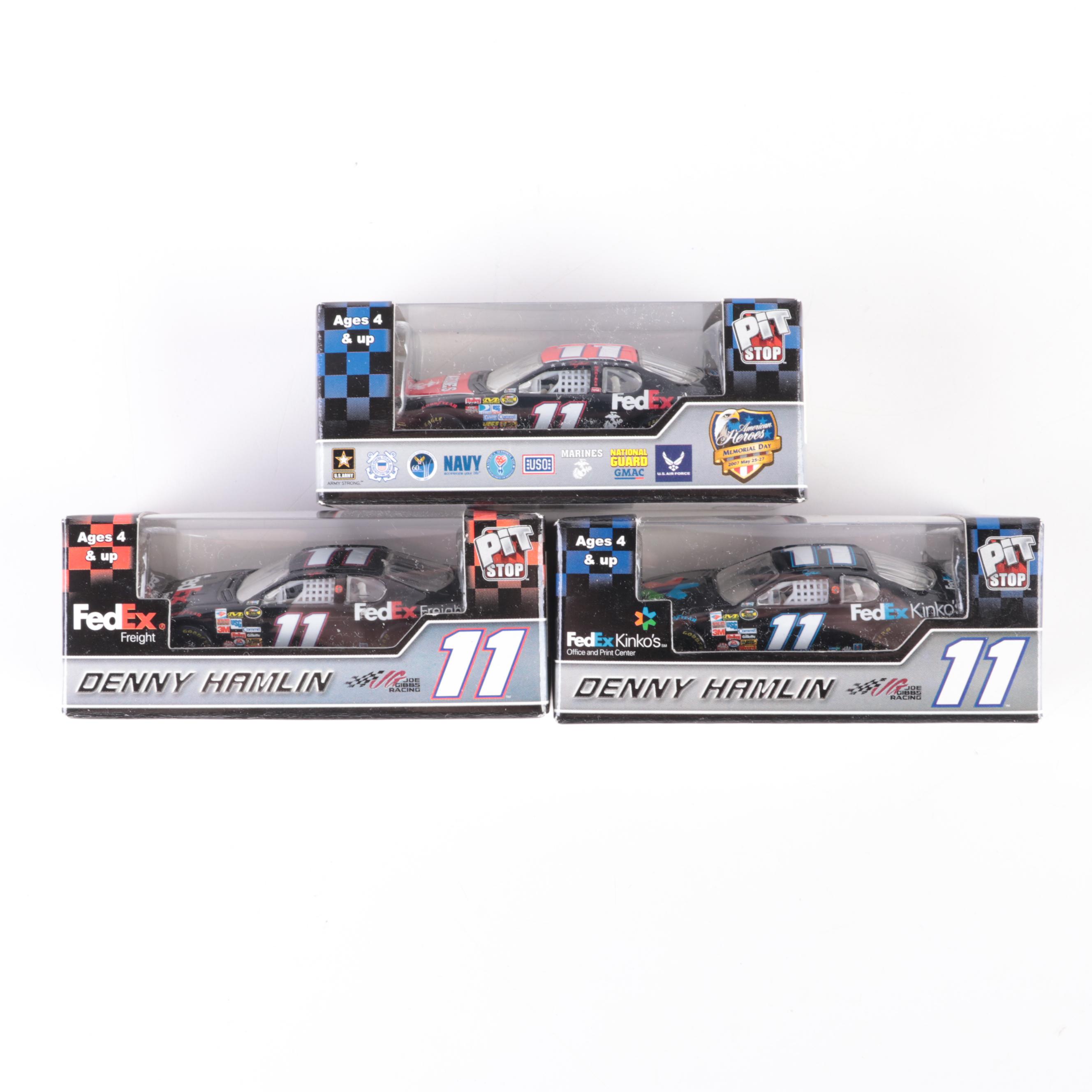 Racing Collectibles NASCAR Diecast Stock Cars Including Denny Hamlin