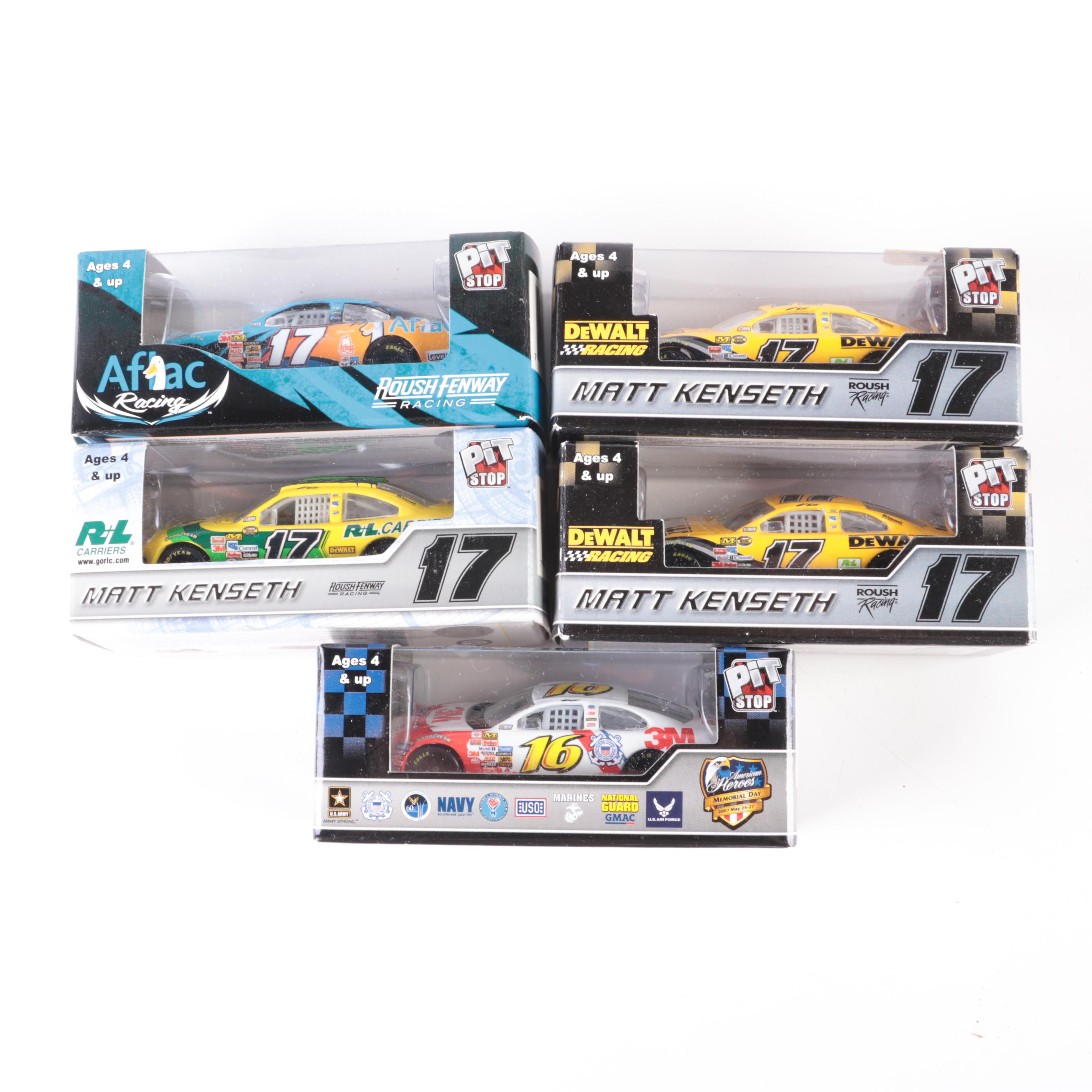 Racing Collectibles NASCAR Diecast Stock Cars Including Denny Hamlin