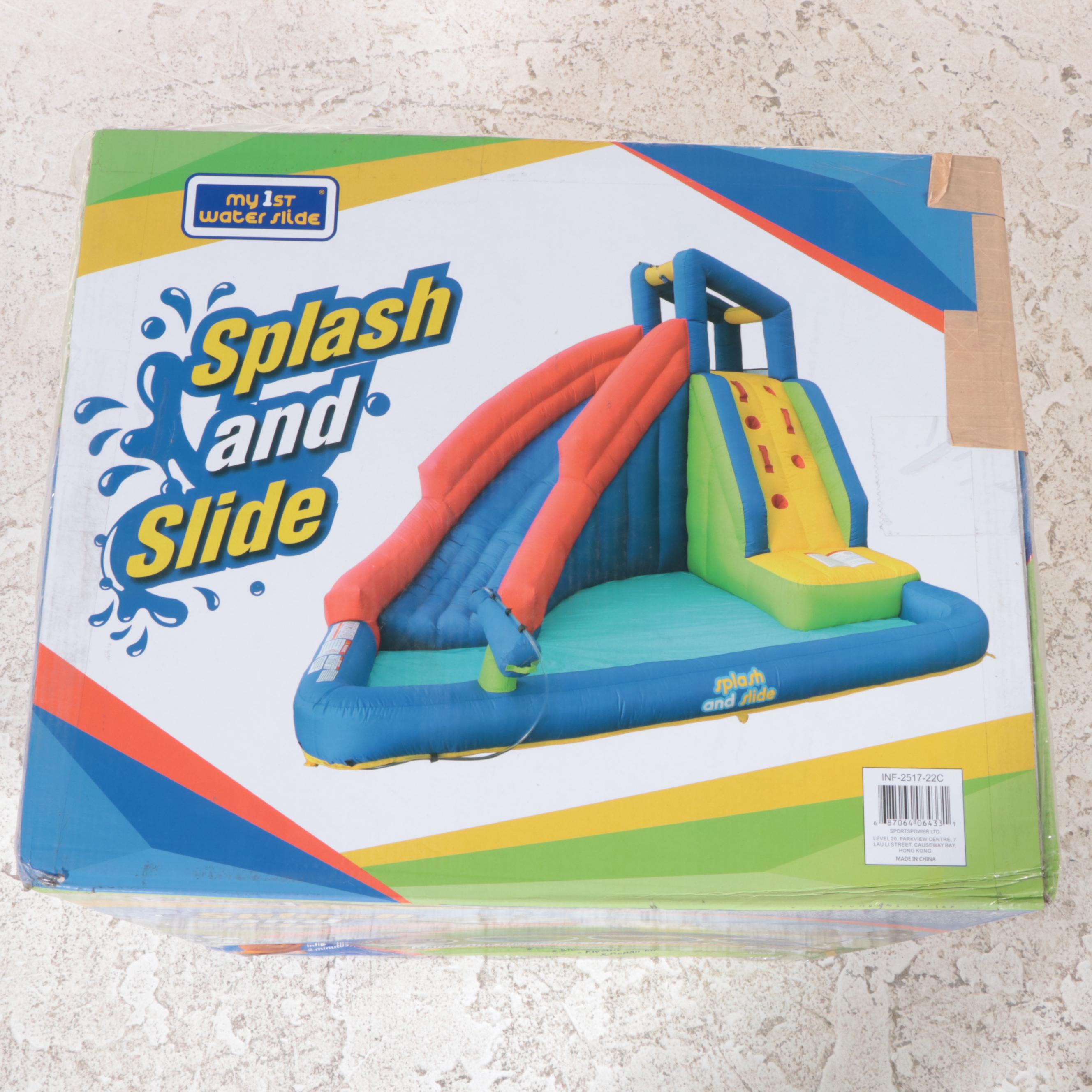 Sportspower My First Waterslide Splash and Slide