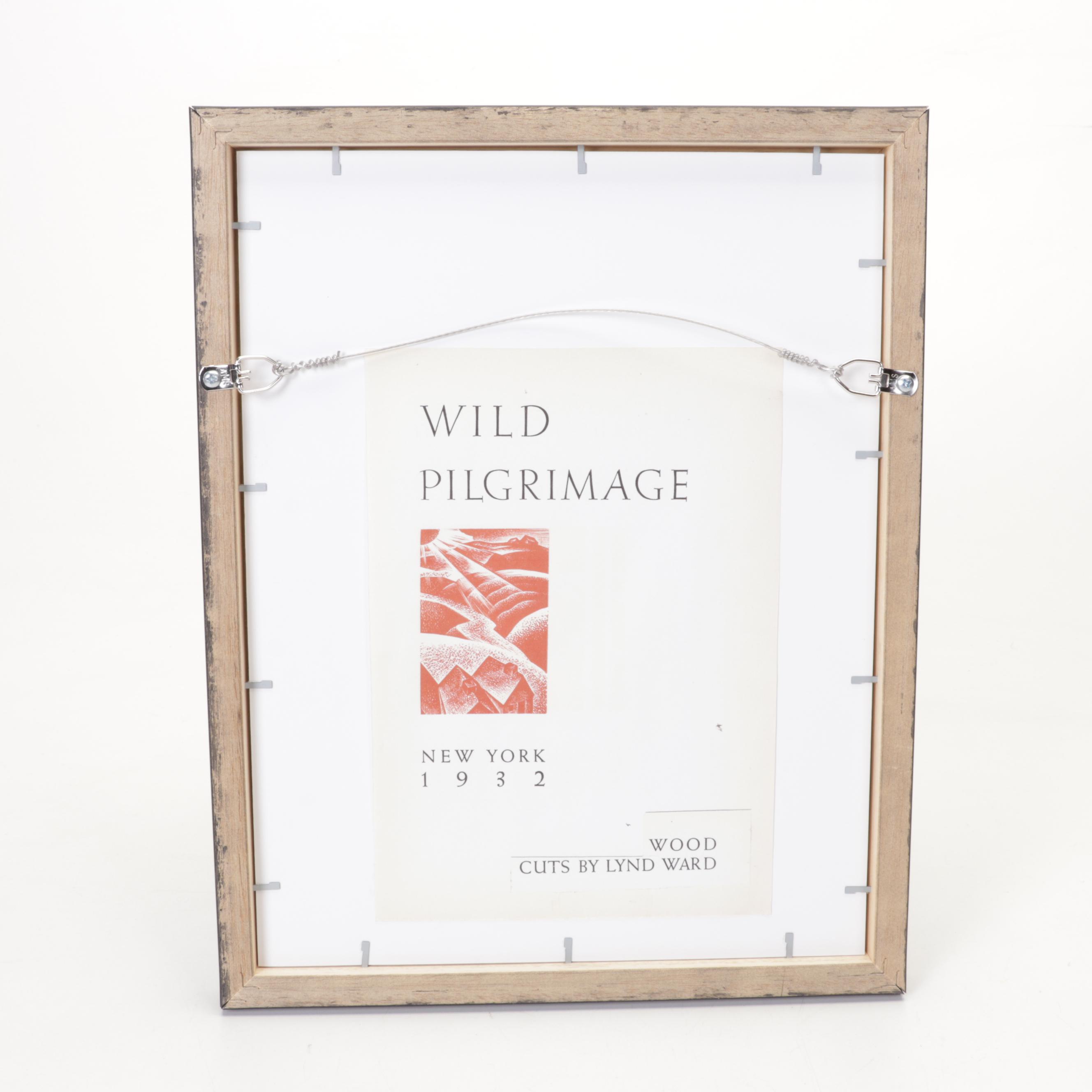 Lynd Ward Art Deco Woodcut From "Wild Pilgrimage," 1932