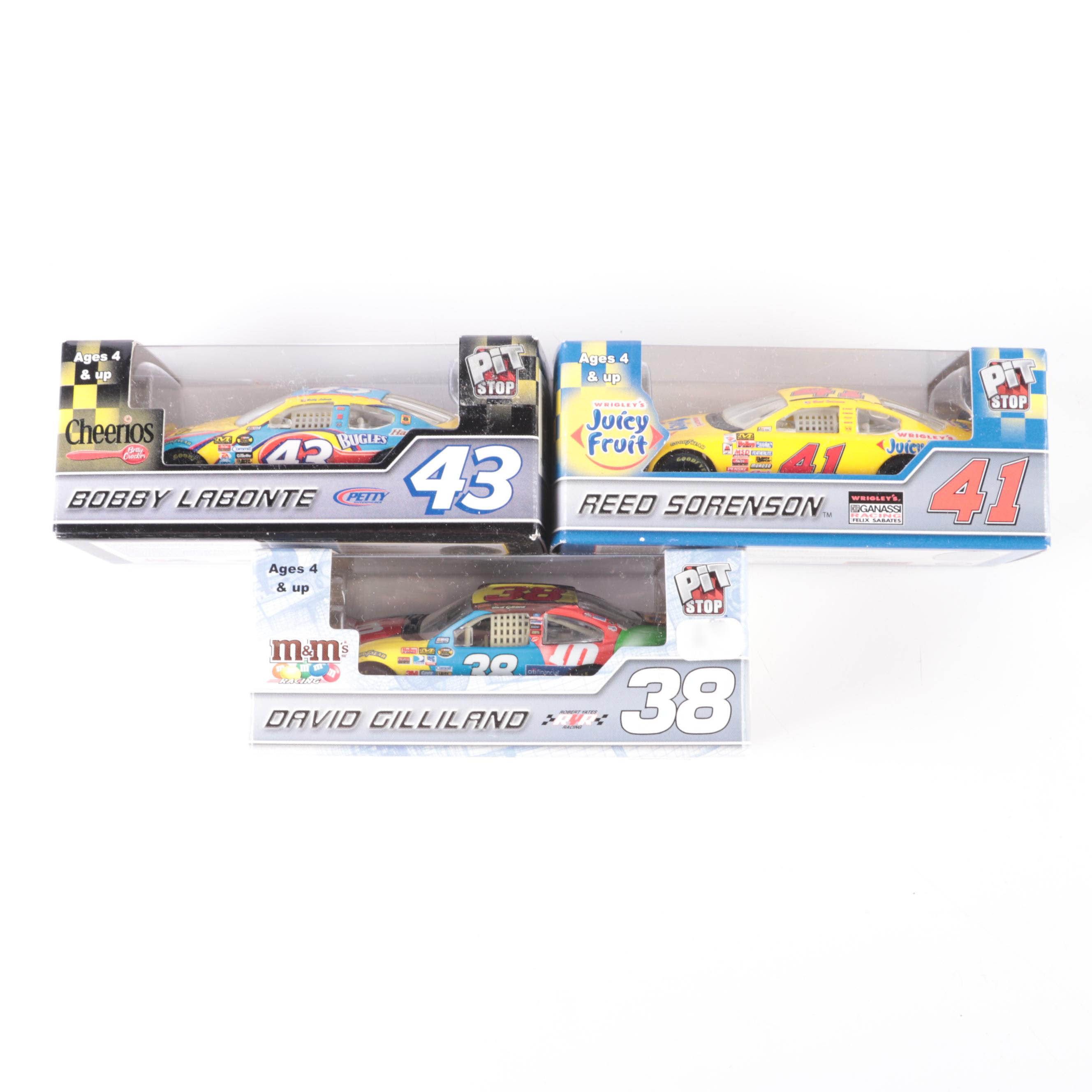 Racing Collectibles NASCAR Diecast Stock Cars Including Denny Hamlin