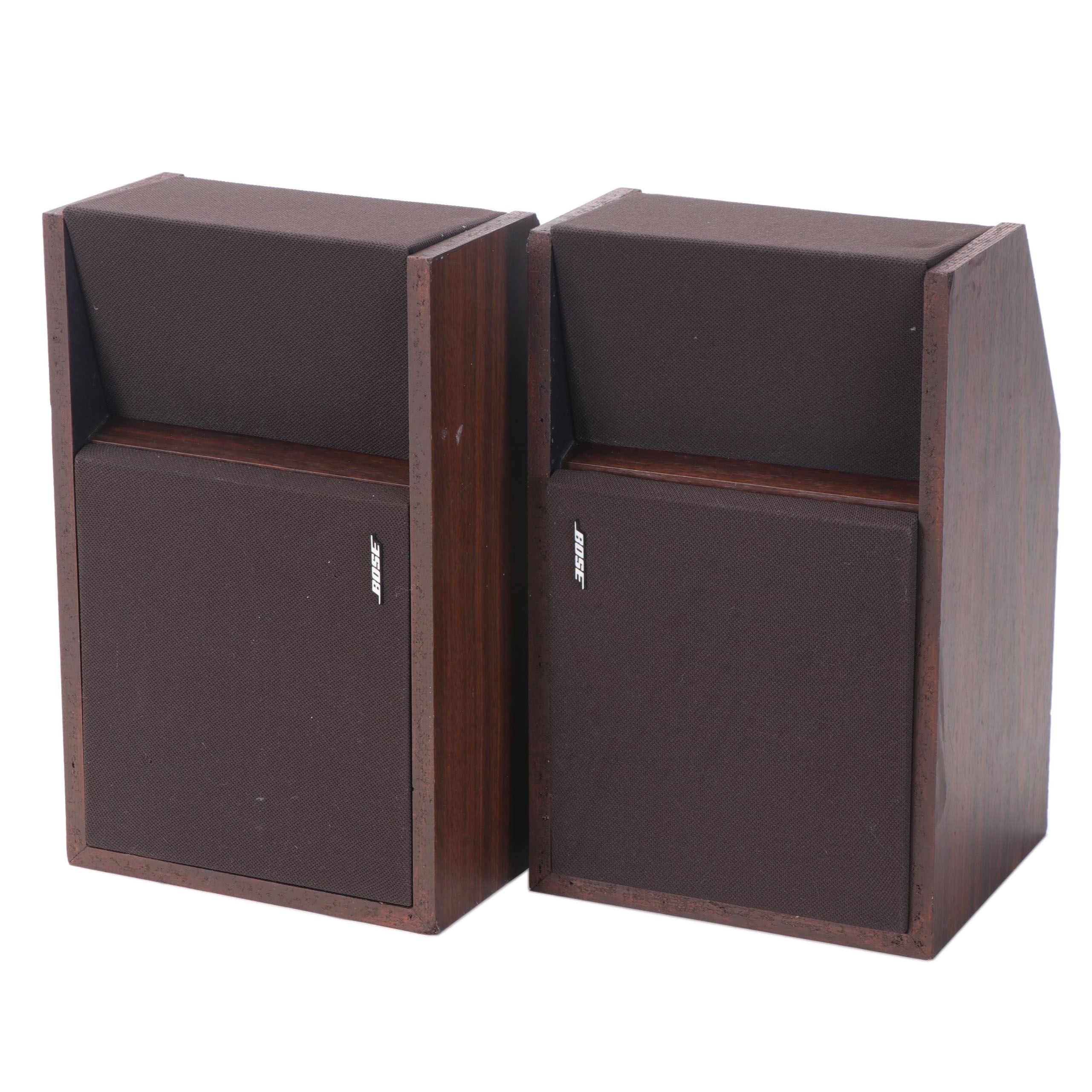 Bose 201 Series II Direct/Reflecting Left and Right Bookshelf Speakers, 1984