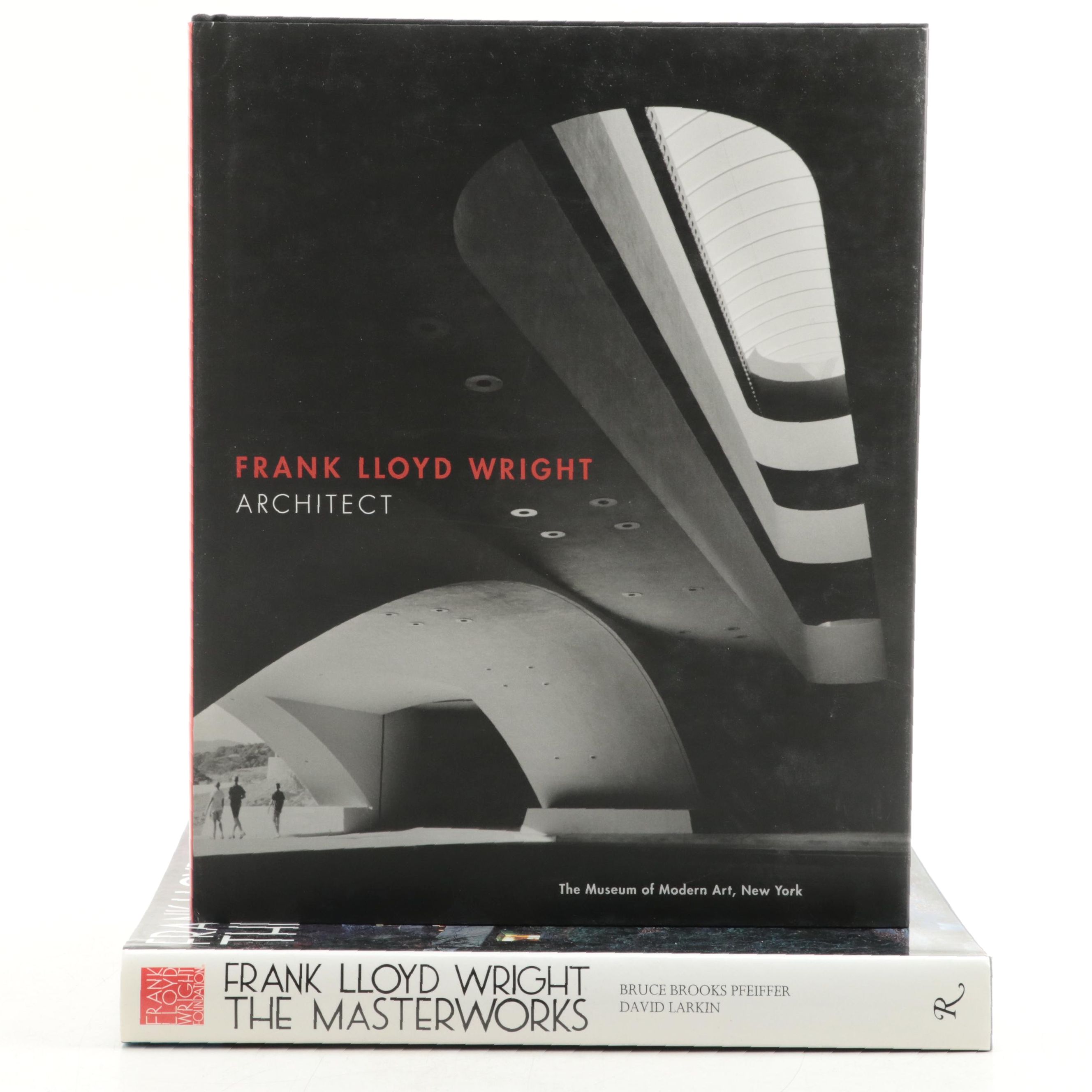 "Frank Lloyd Wright: Architect" and "Frank Lloyd Wright: The Masterworks"
