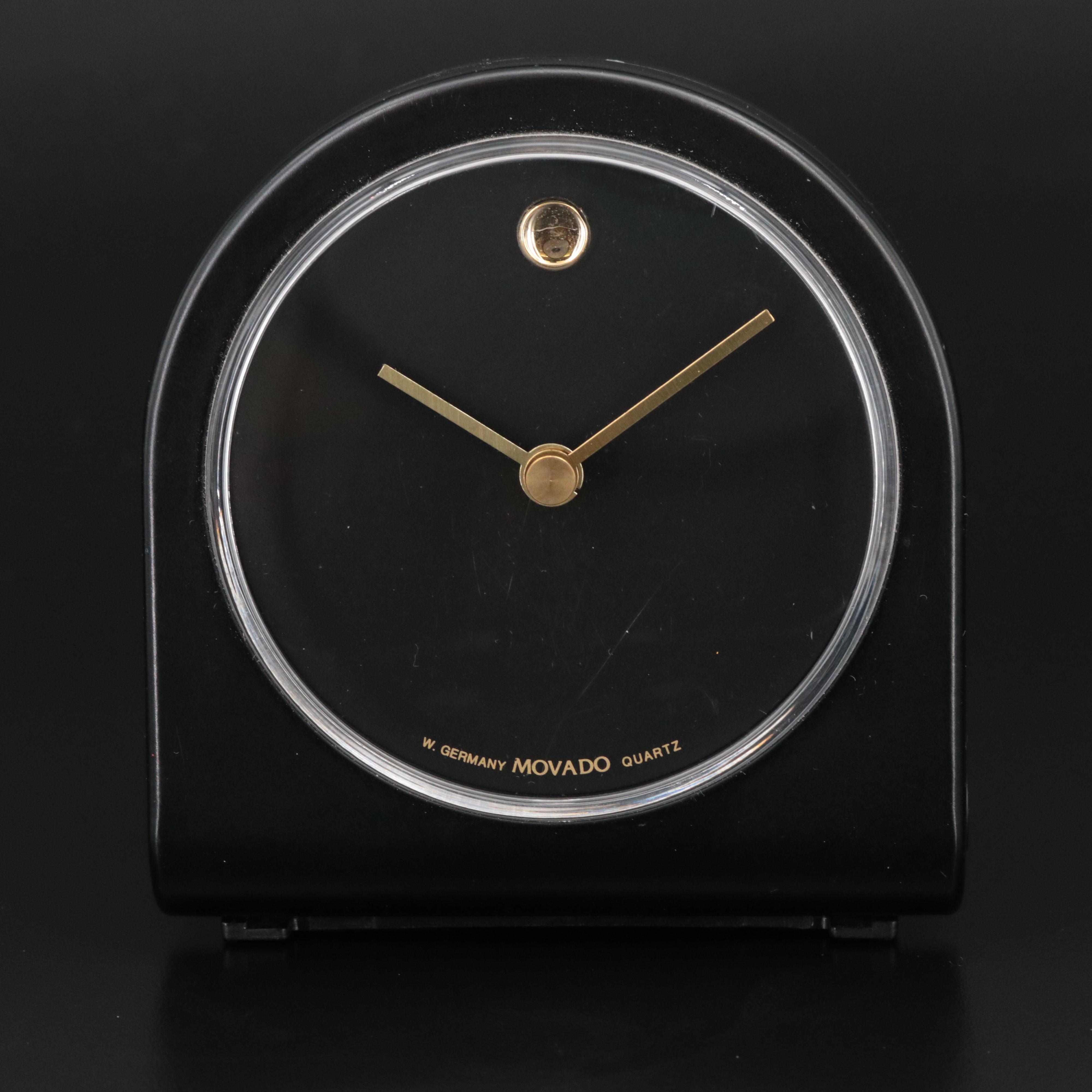 Movado Contemporary Desk Clock