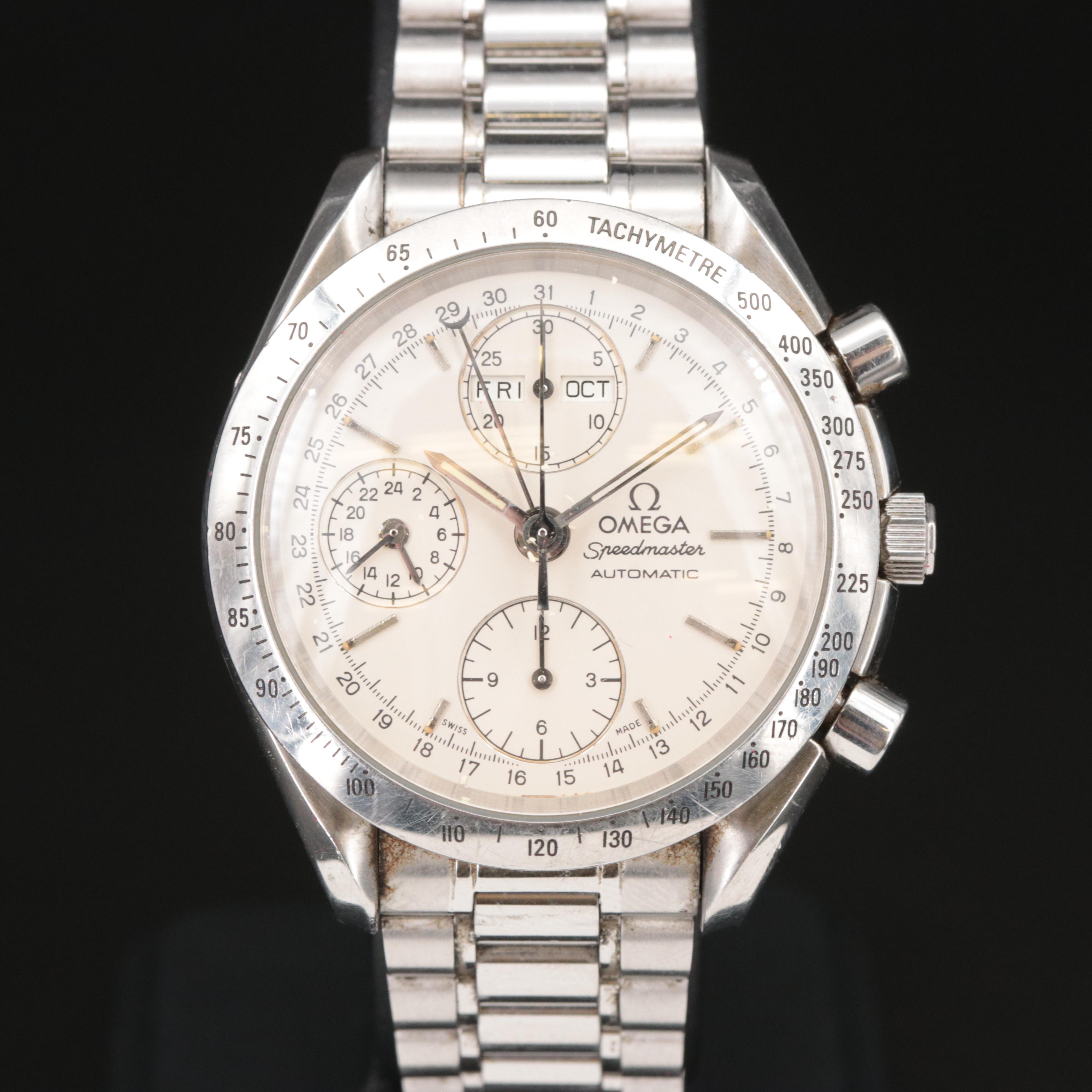 Omega Speedmaster Triple Date Automatic Watch