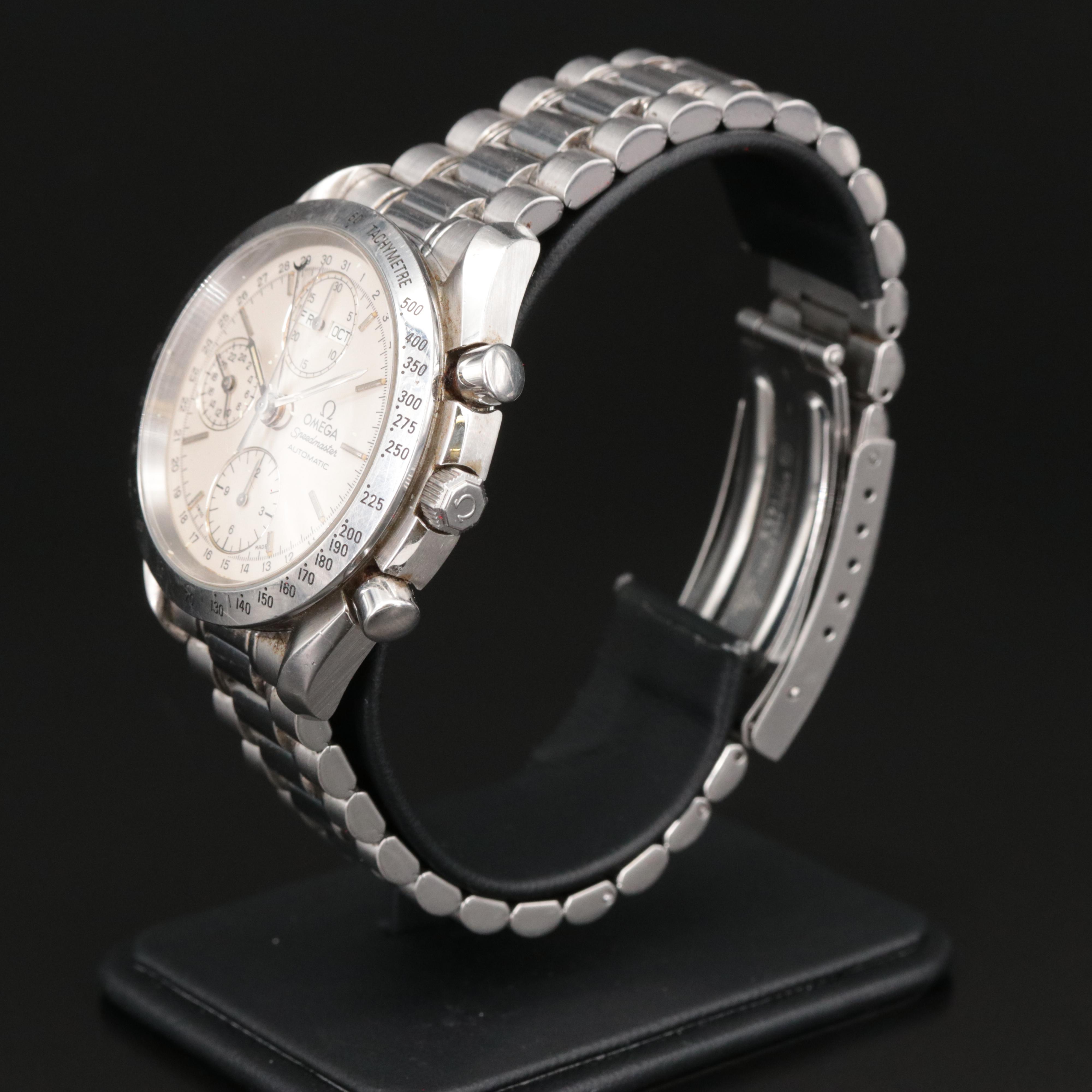 Omega Speedmaster Triple Date Automatic Watch