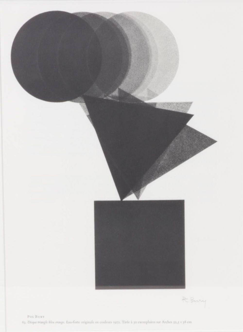 Halftone After Pol Bury From "Maeght Éditeur," 1973