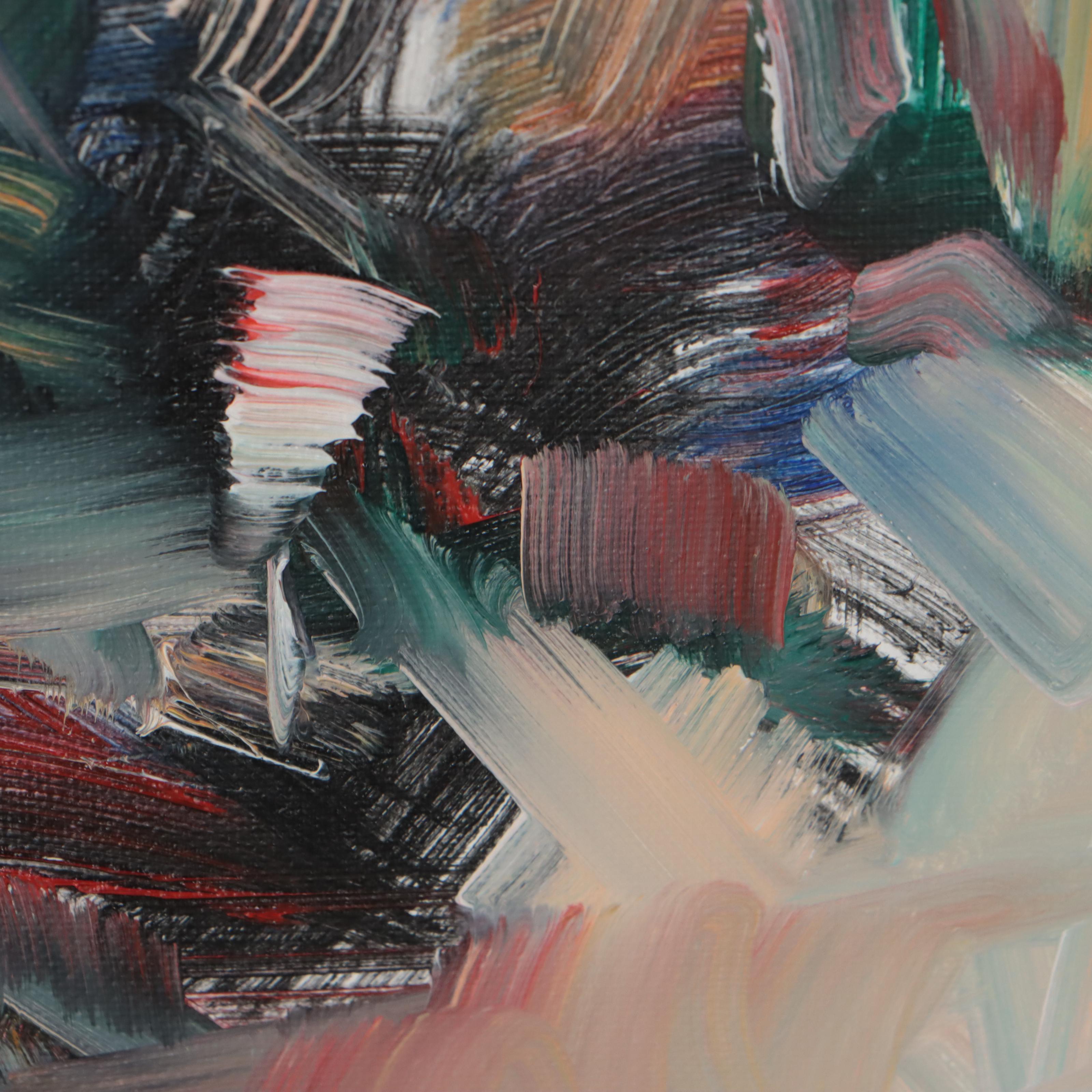 José M. Lima Abstract Oil Painting, 2022