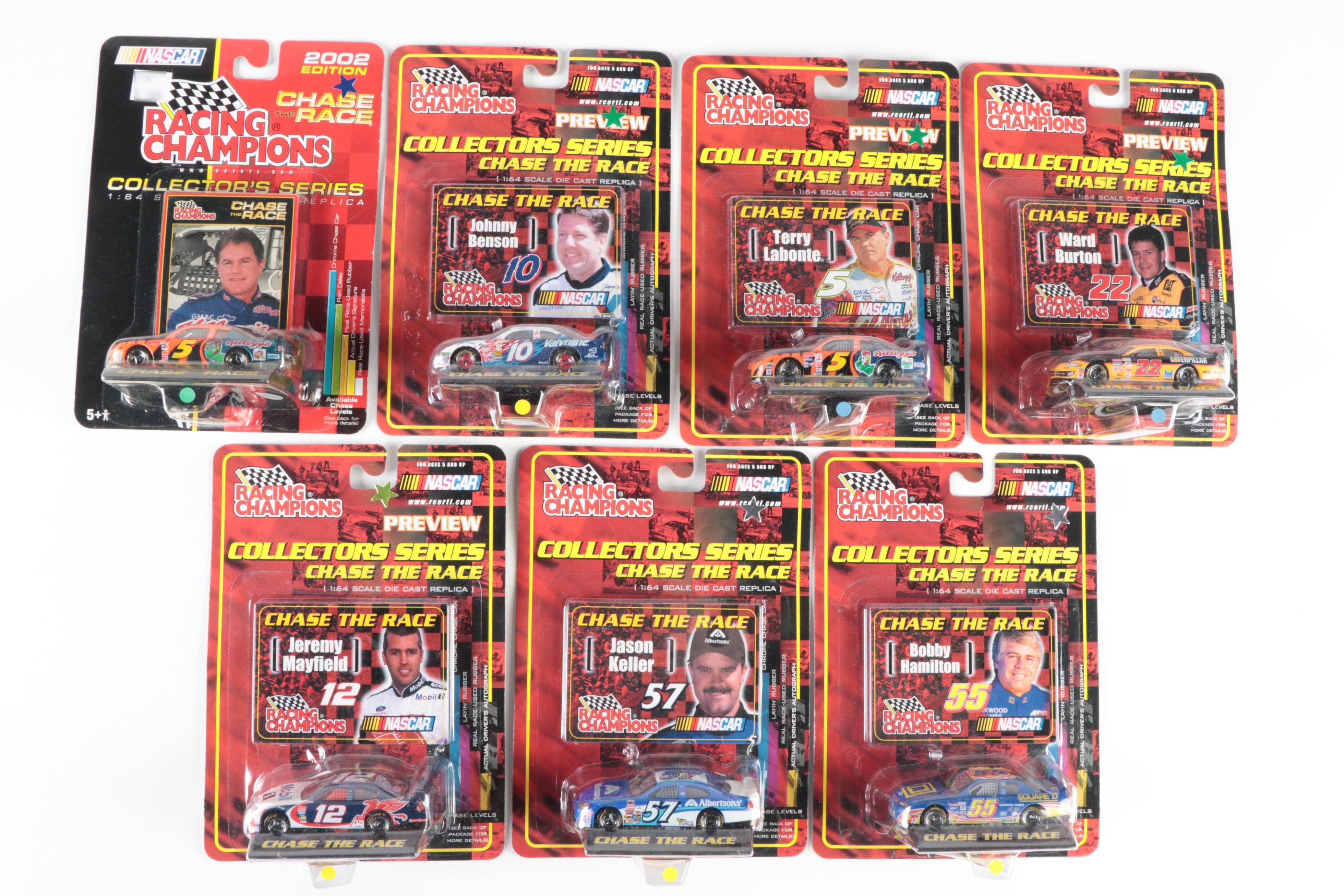 Racing Champions NASCAR Diecast Stock Cars Including Ken Schrader