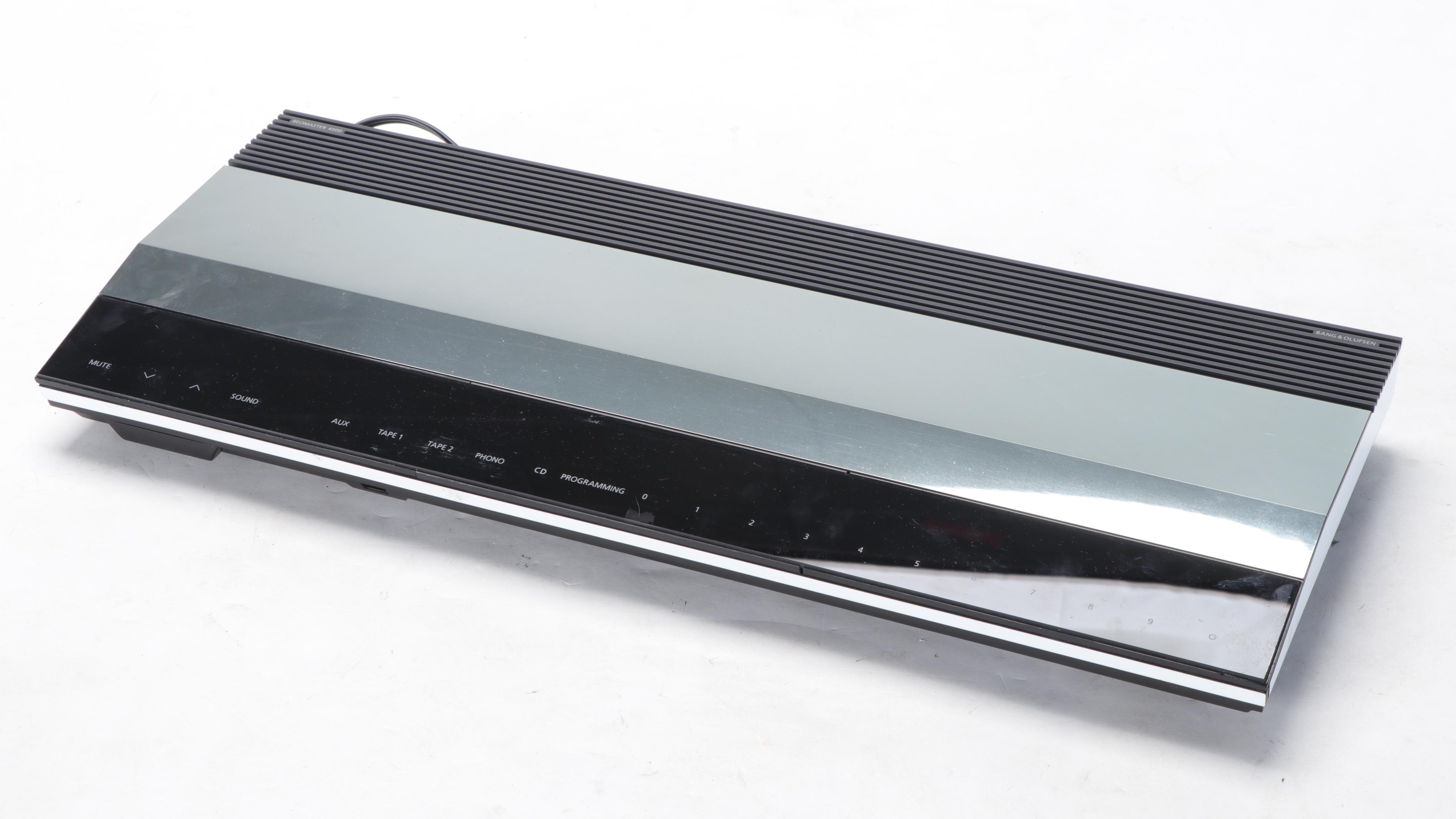 Bang & Olufsen Beomaster 4500 Tuner Amplifier and Beogram CD 4500 Player