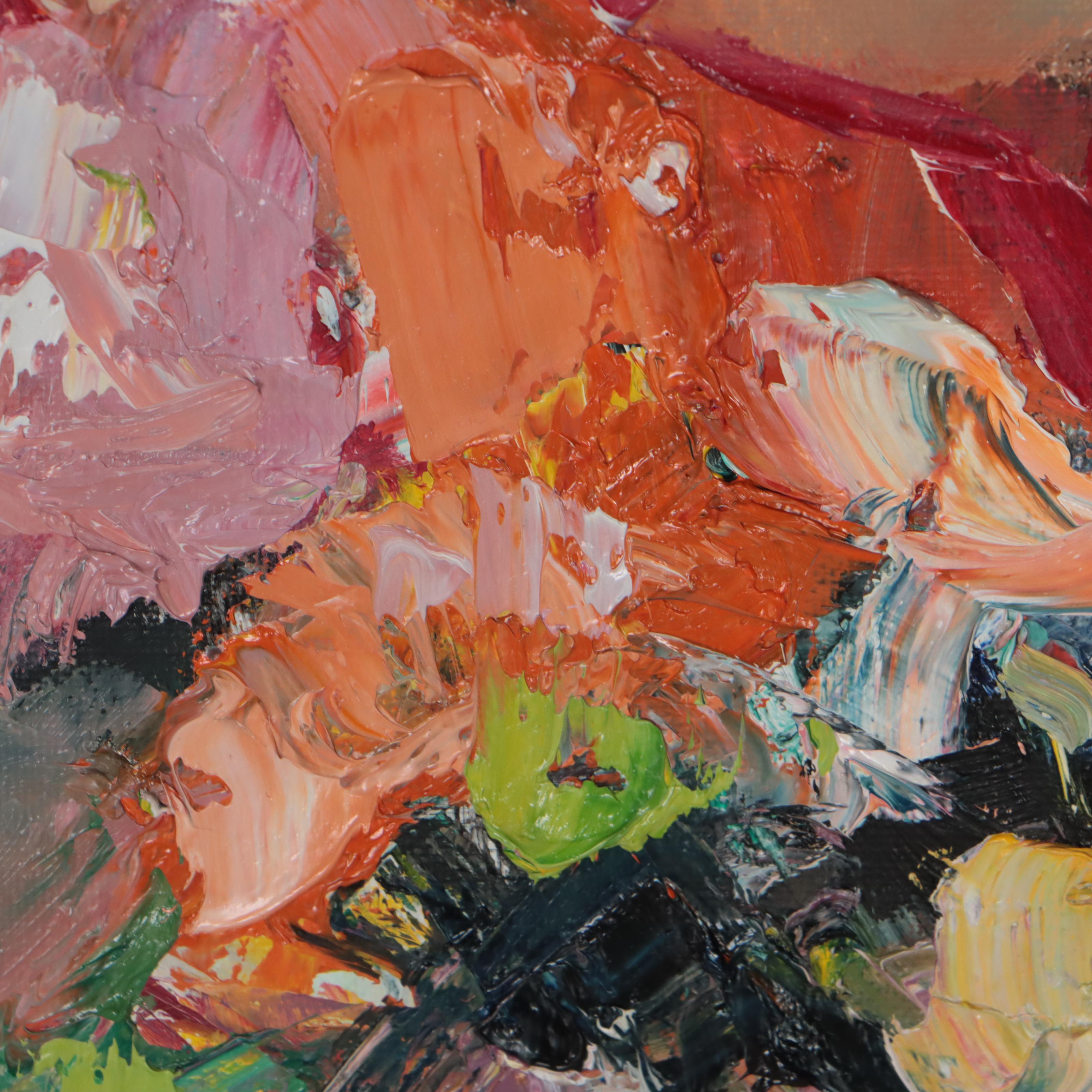 José M. Lima Abstract Oil Painting, 2022