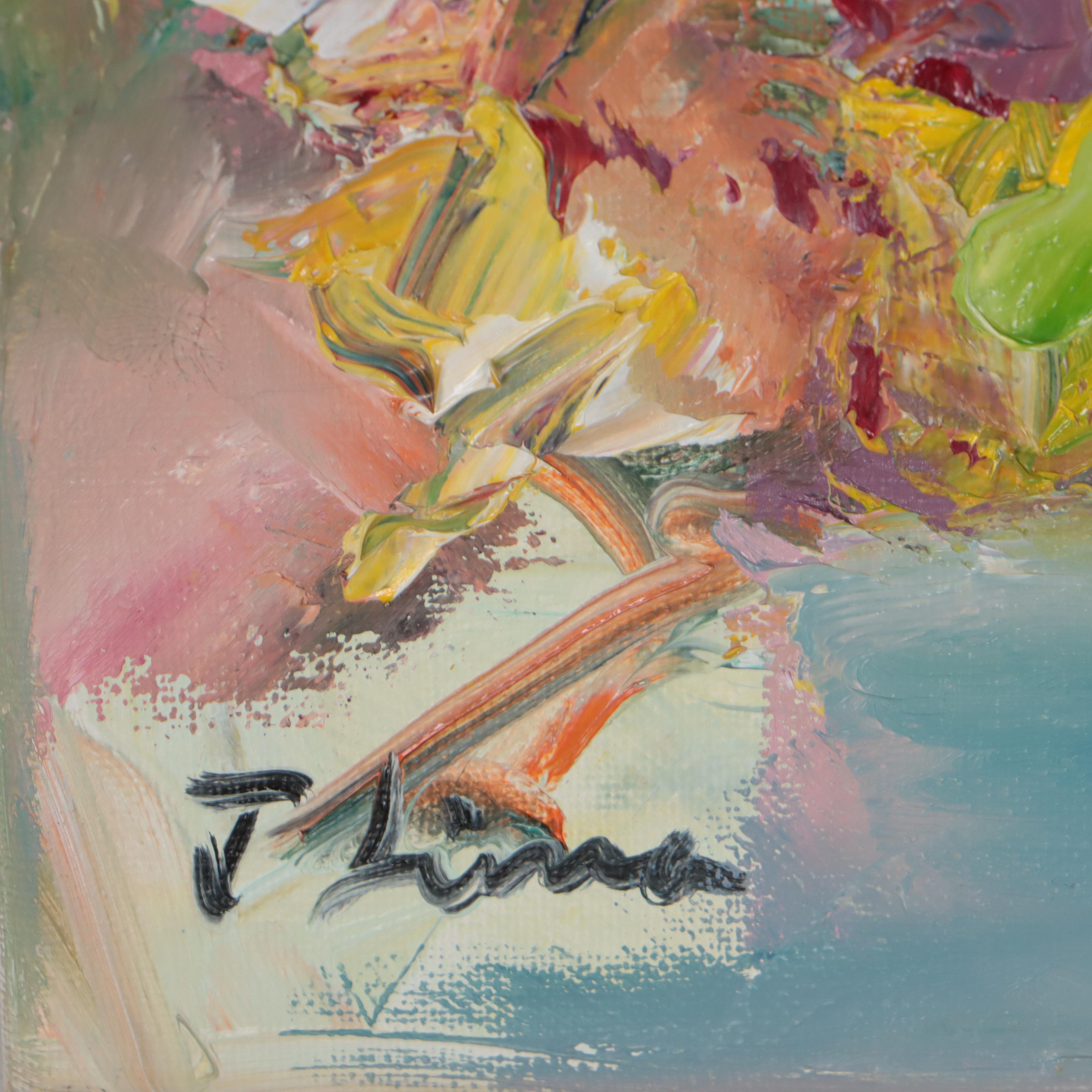 José M. Lima Abstract Oil Painting, 2022