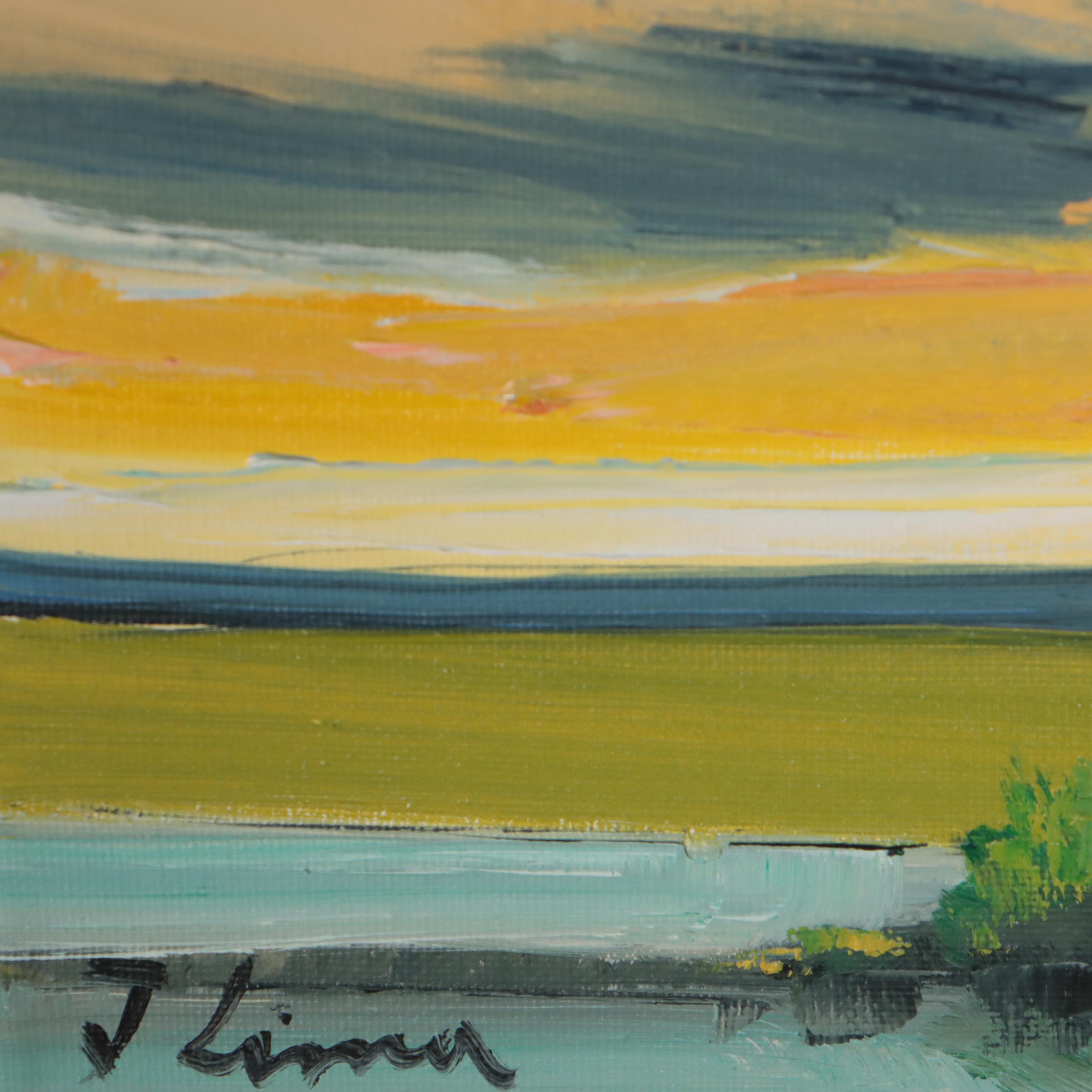 José M. Lima Landscape Oil Painting, 2022