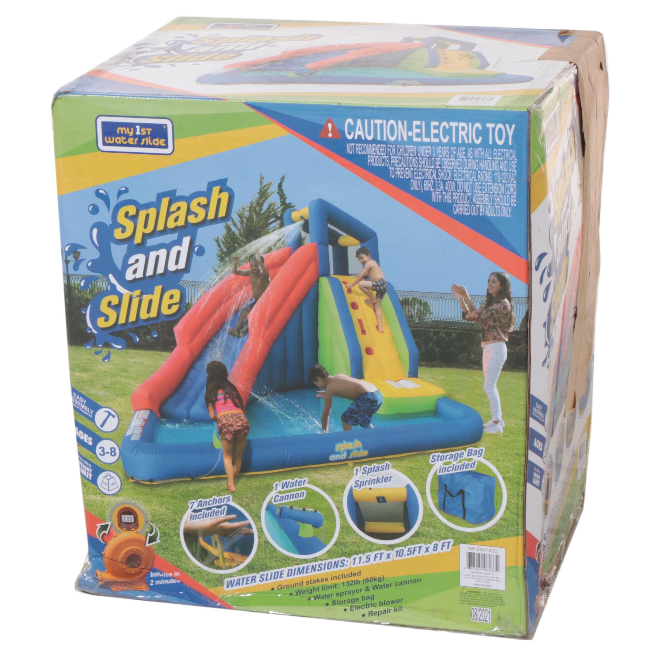 Sportspower My First Waterslide Splash and Slide