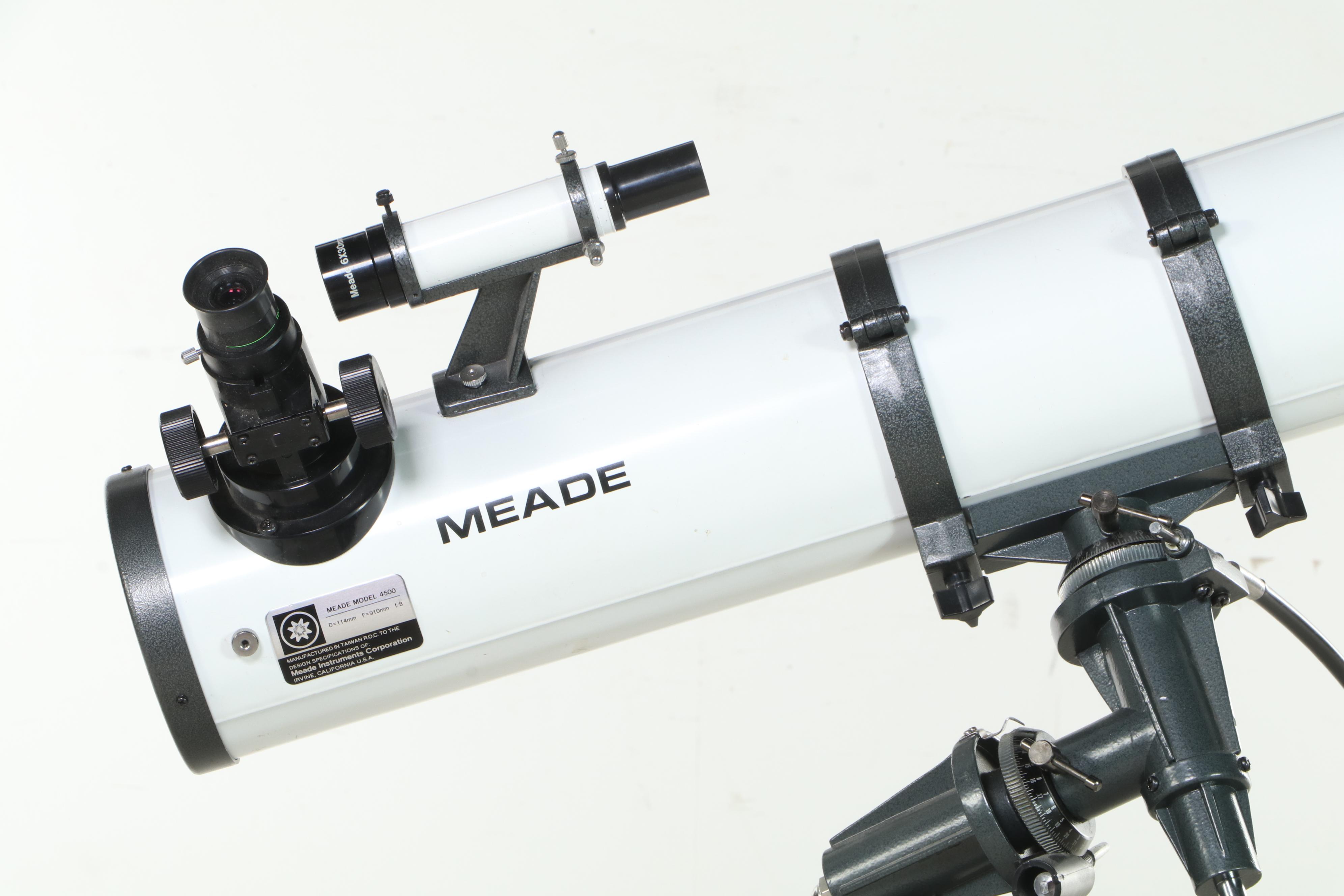 Meade Model 4500 Telescope With Tripod