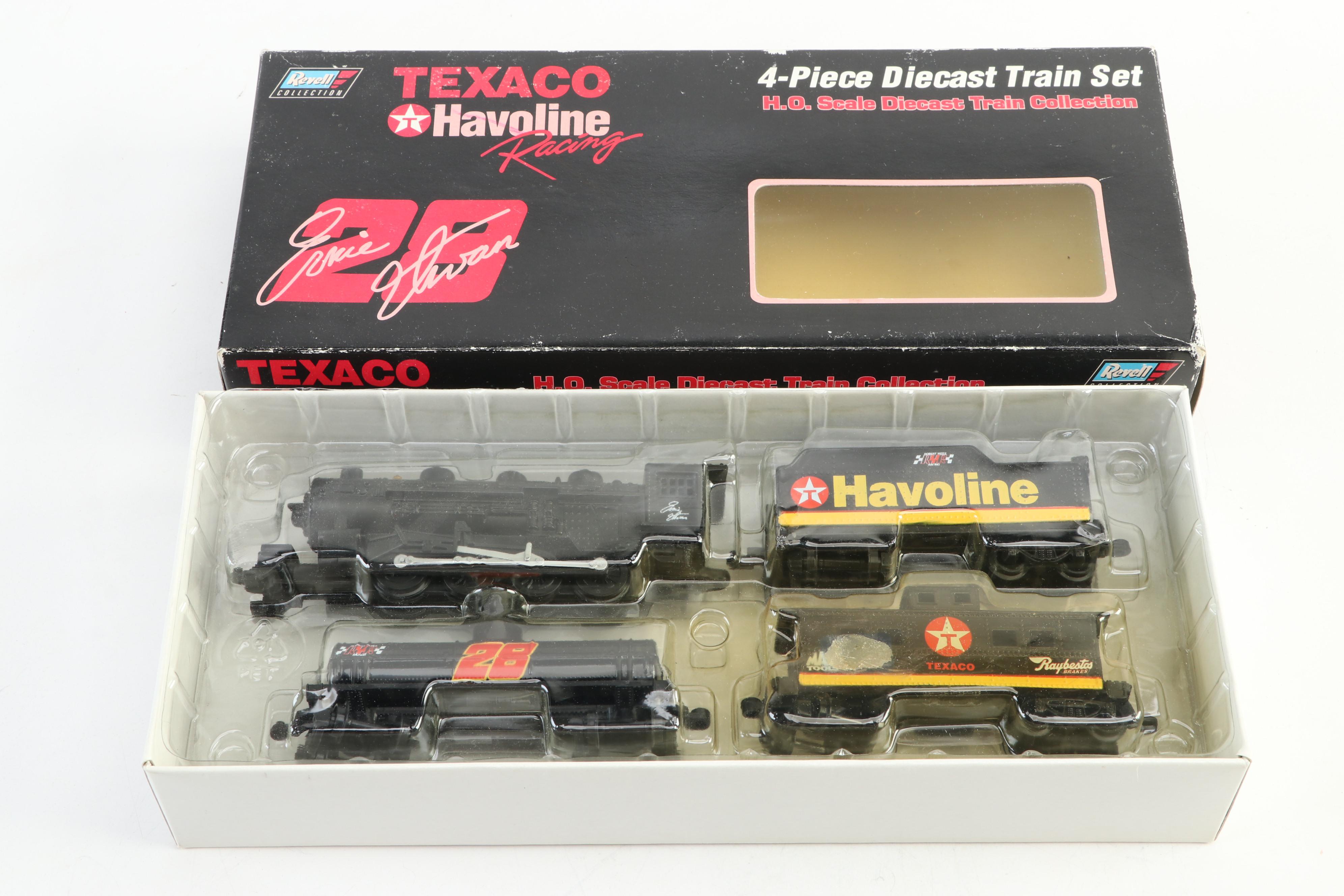 Hot Wheels Railroad Take-Along-Train Sets, Revell Diecast Train Set, and More