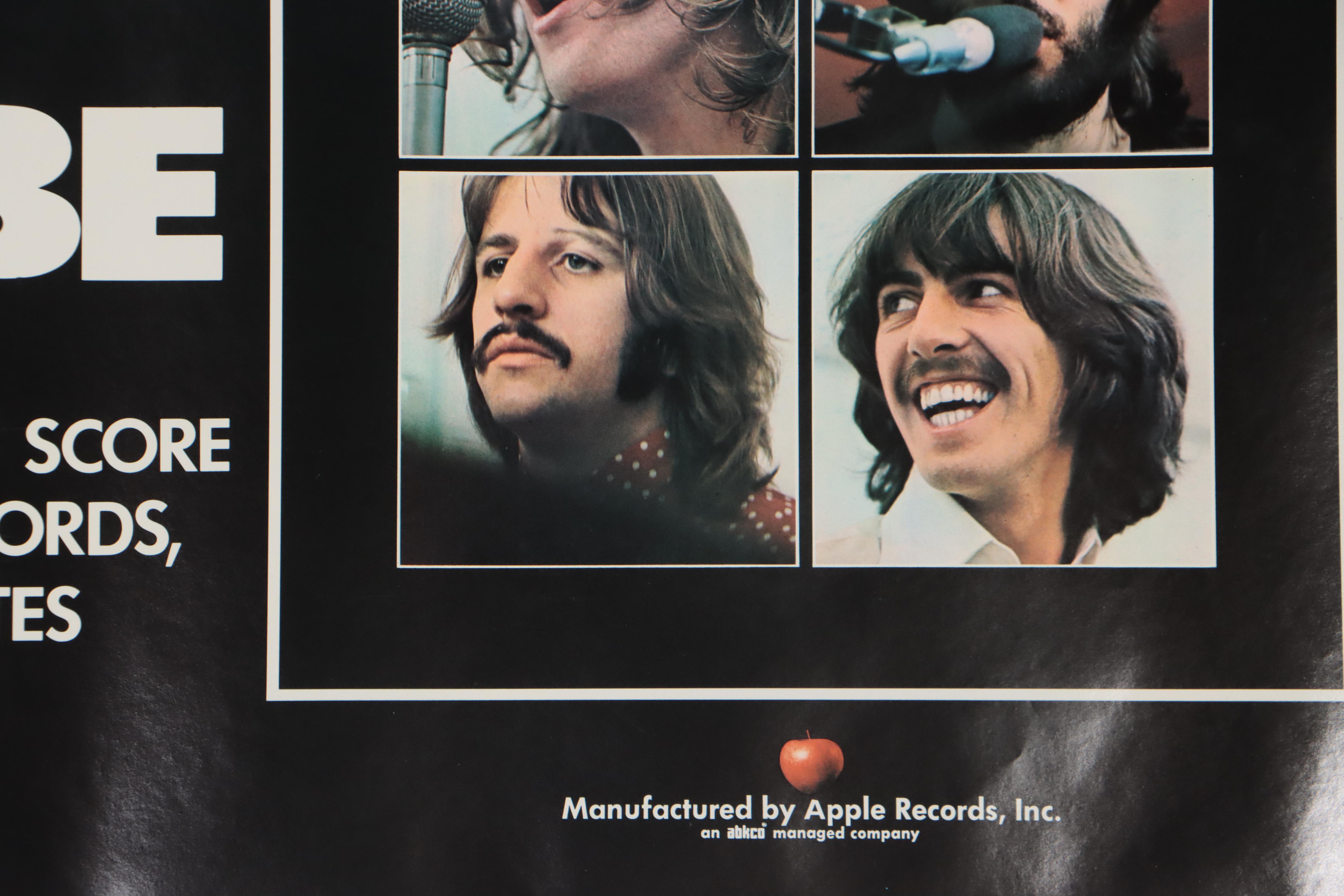 The Beatles "Let It Be" Promotional Poster, 1970