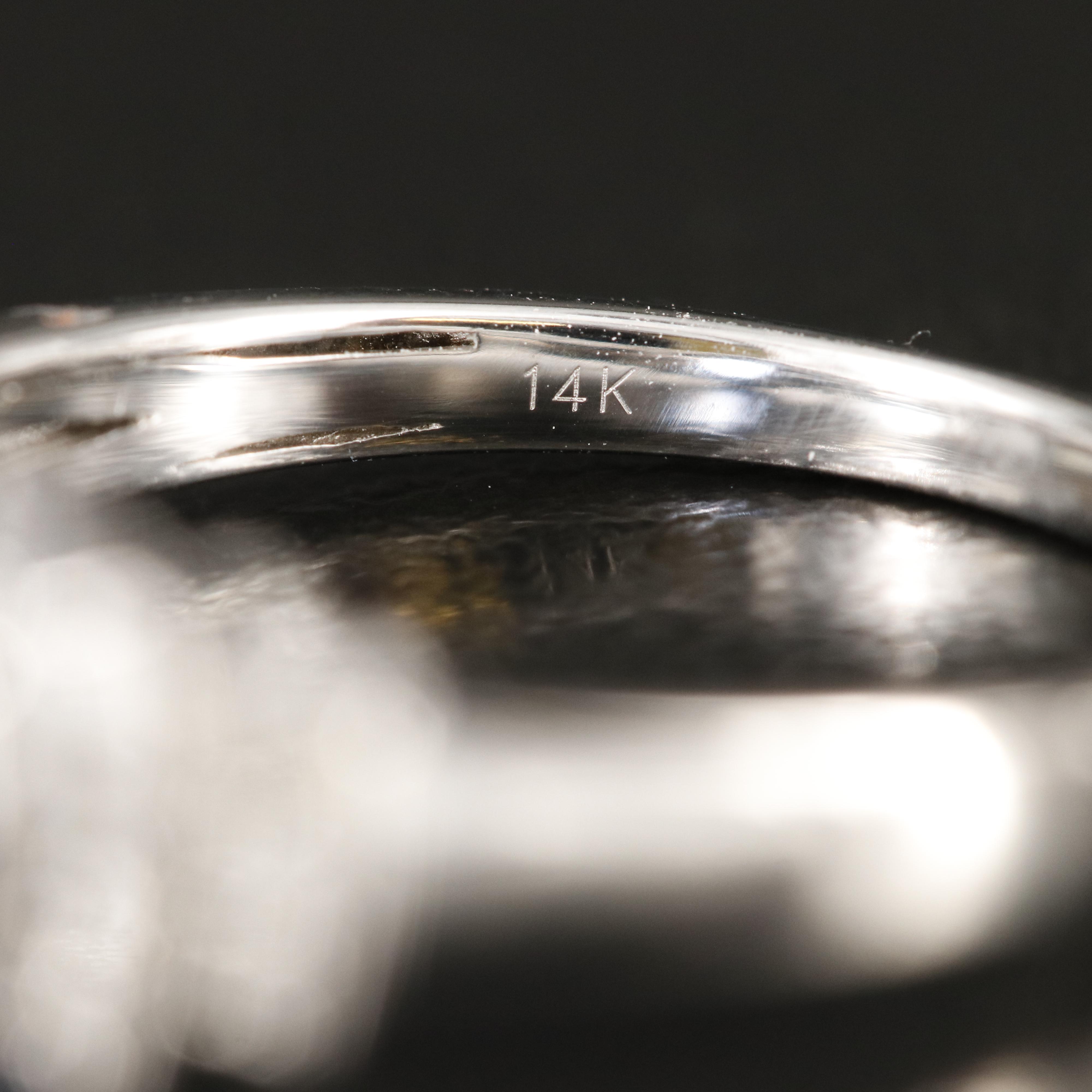 14K Tanzanite and Diamond Ring