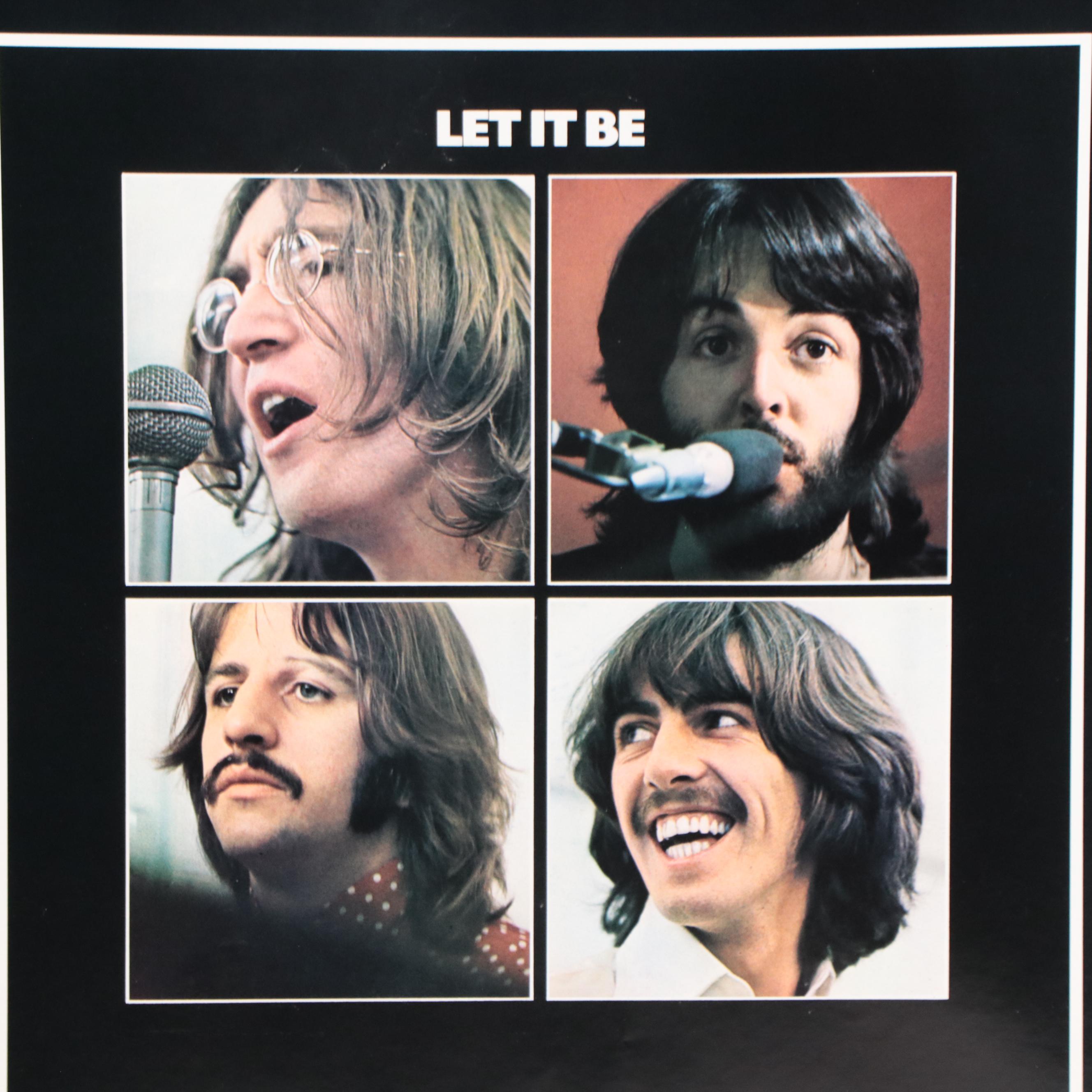 Promotional Poster for The Beatles "Let It Be," 1970