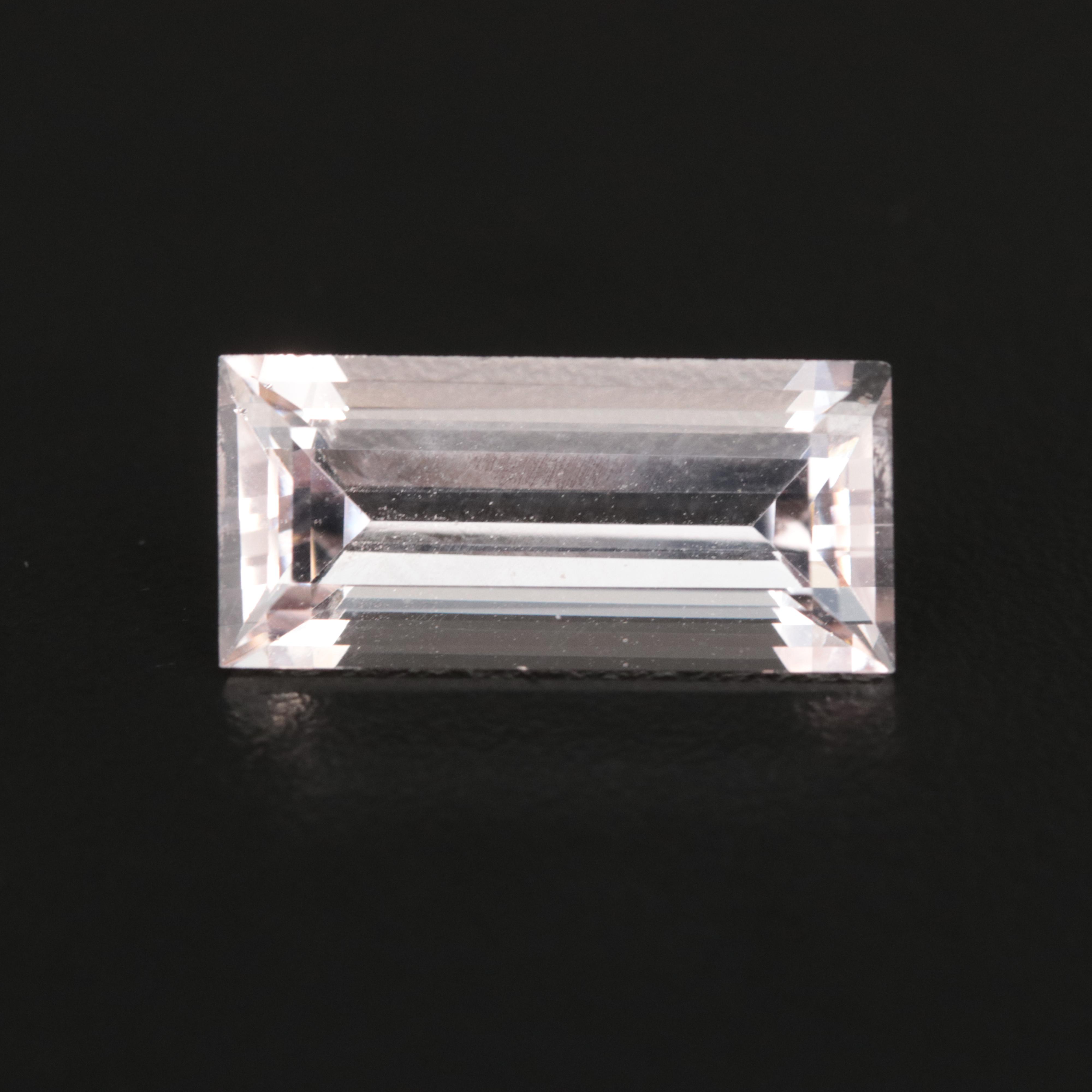Loose 10.14 CT Morganite