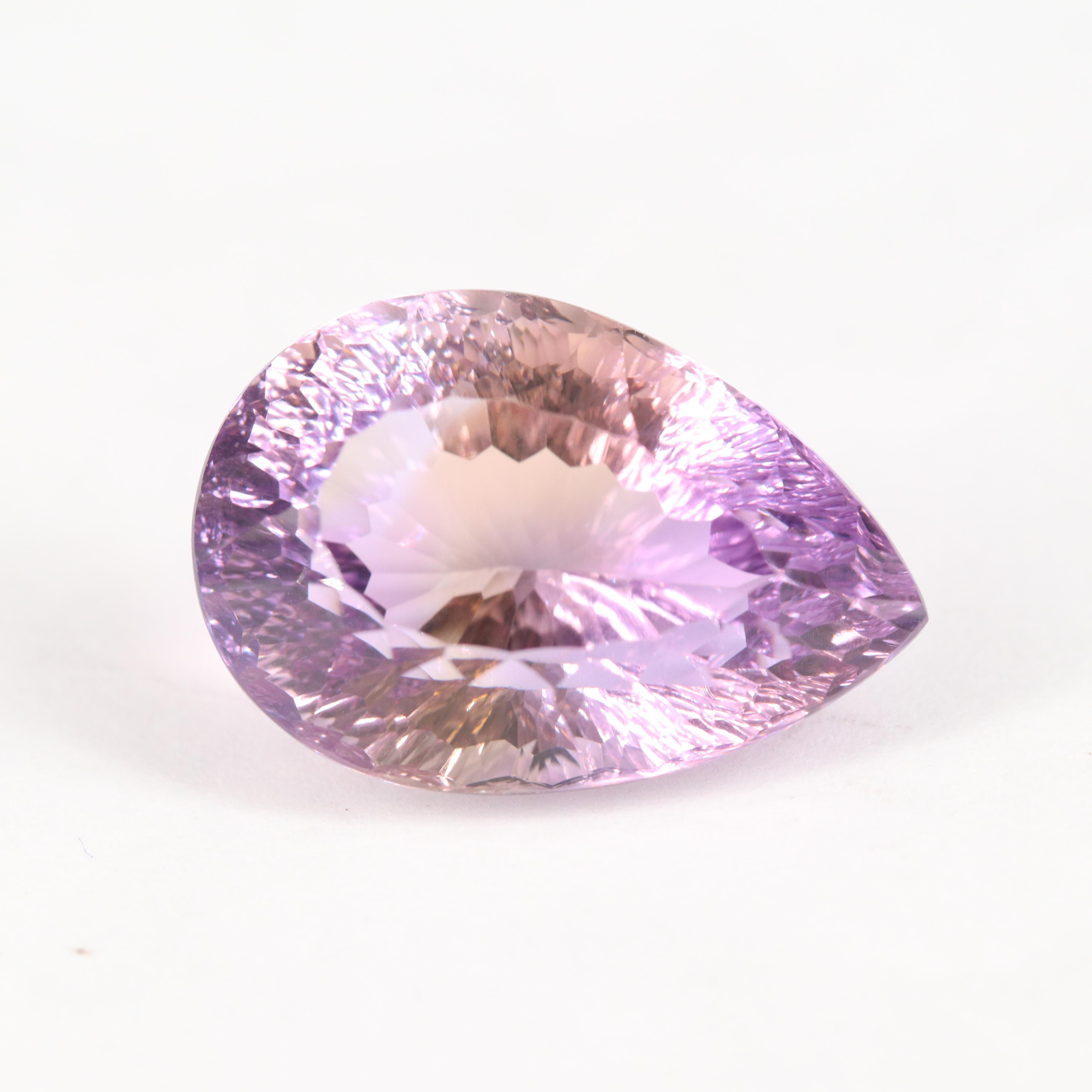 Loose 24.74 CT Ametrine