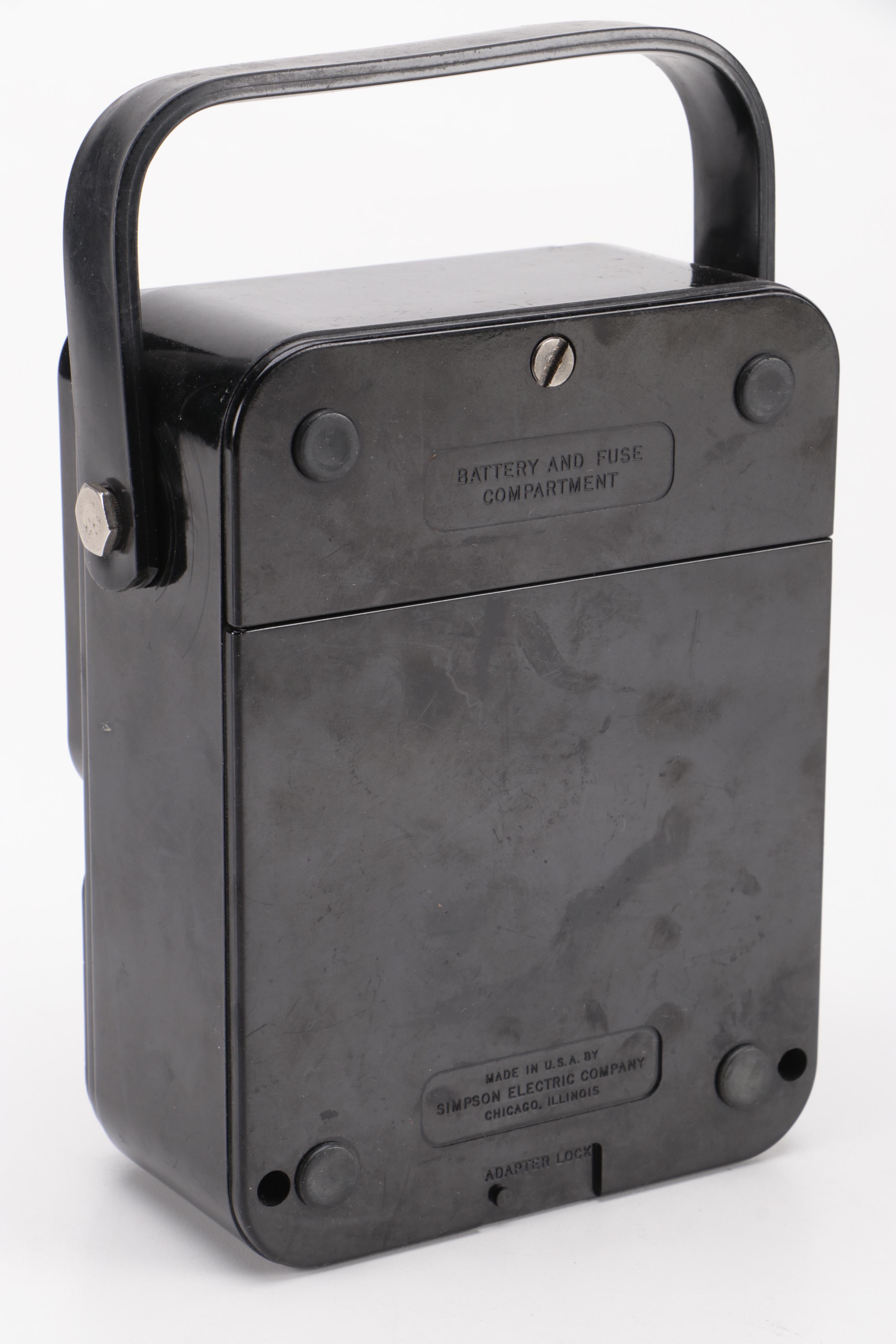 Weller WLC100 Soldering Station with Simpson Electric Co. Volt-Ohm Meters