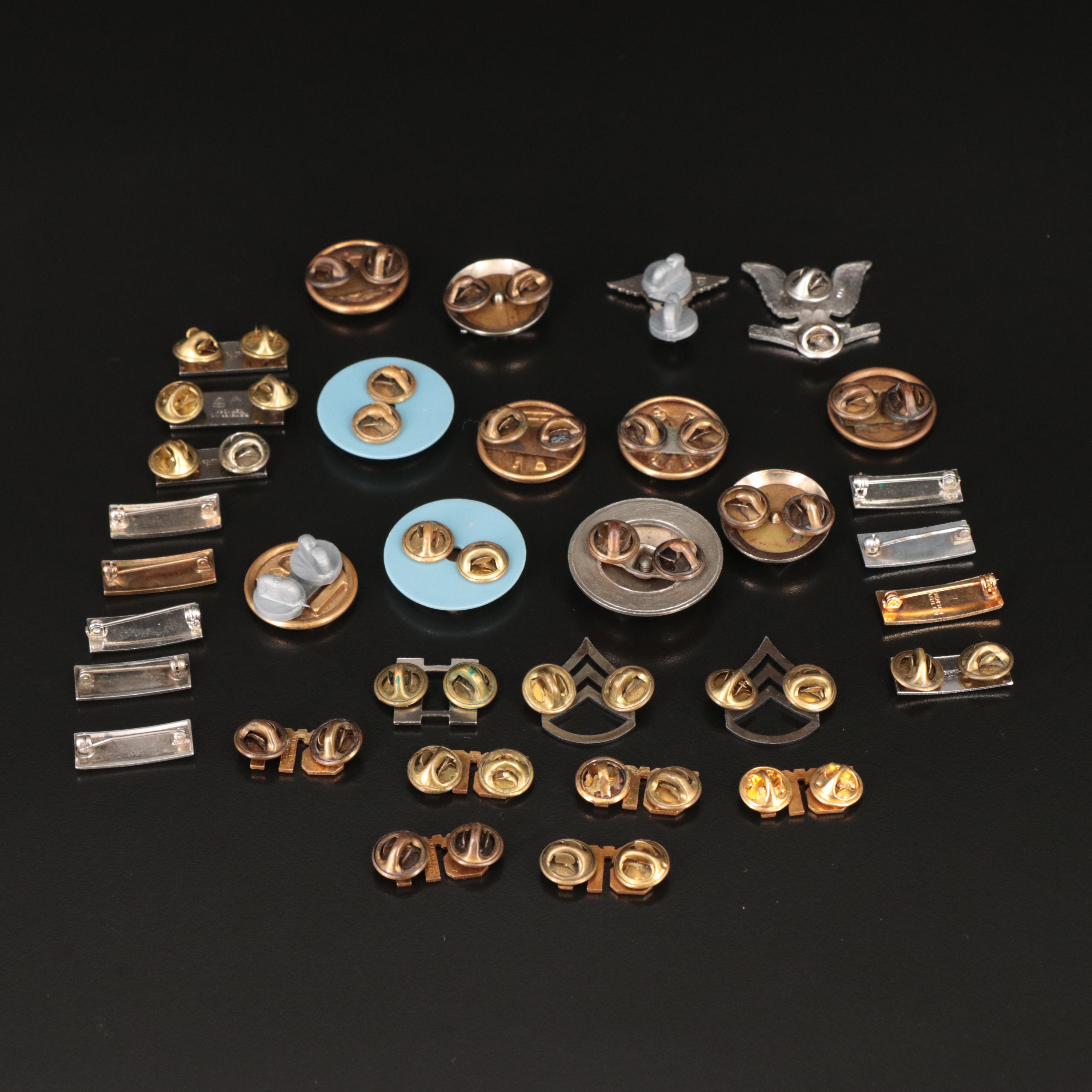 U.S. Military Rank and Uniform Pins