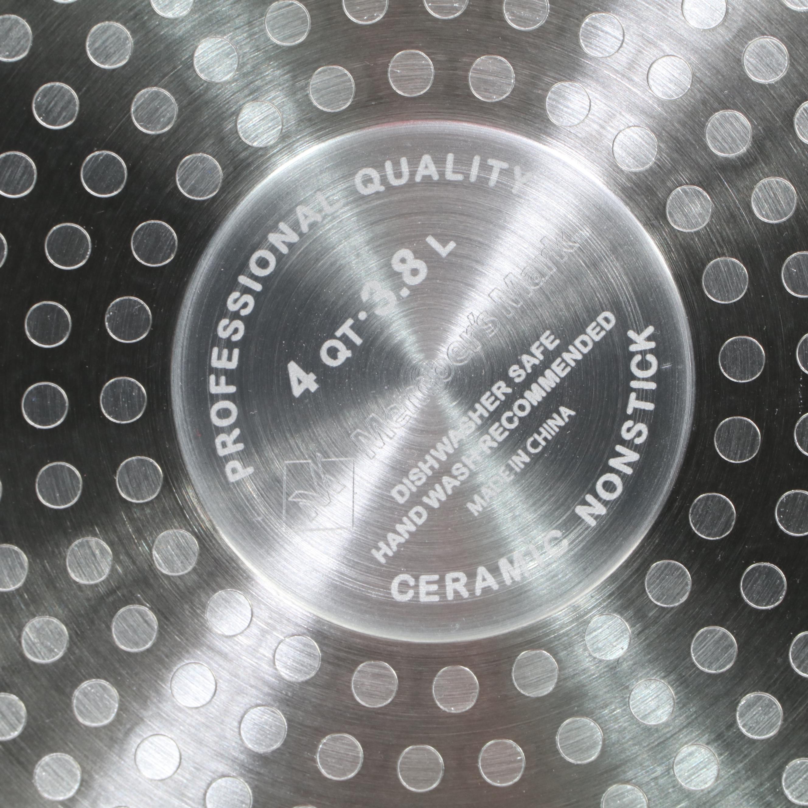 Member's Mark Eleven-Piece Modern Ceramic Cookware Set in Navy