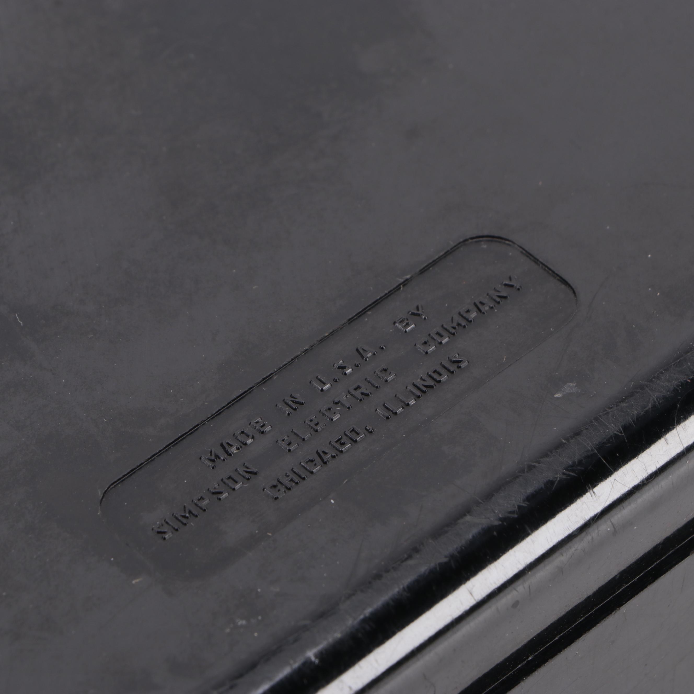 Simpson Model 269 Volt-Ohm Meter with Heat Gun and Soldering Tools