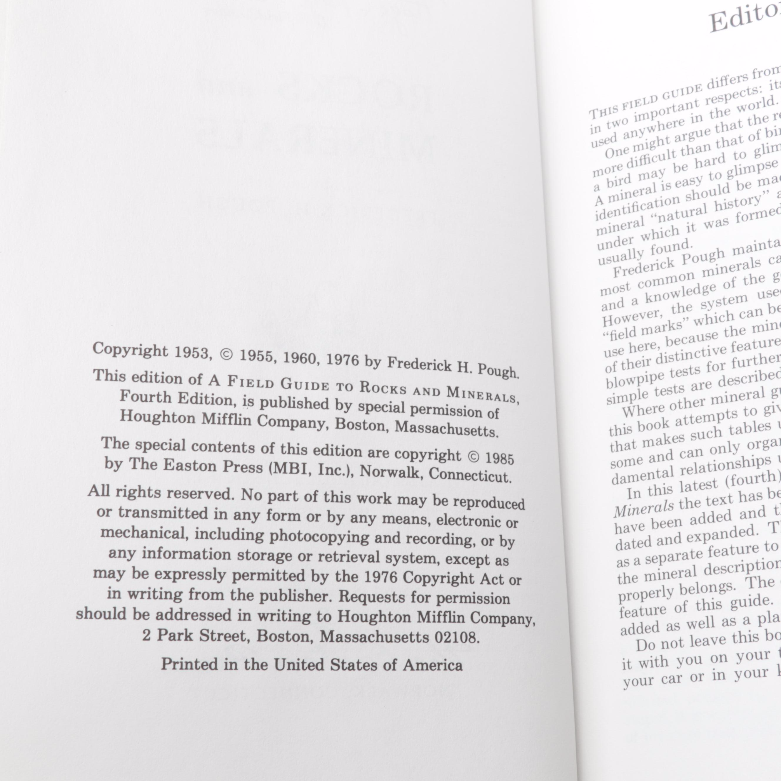 Easton Press 50th Anniversary Edition "Roger Tory Peterson Field Guides," 1980s