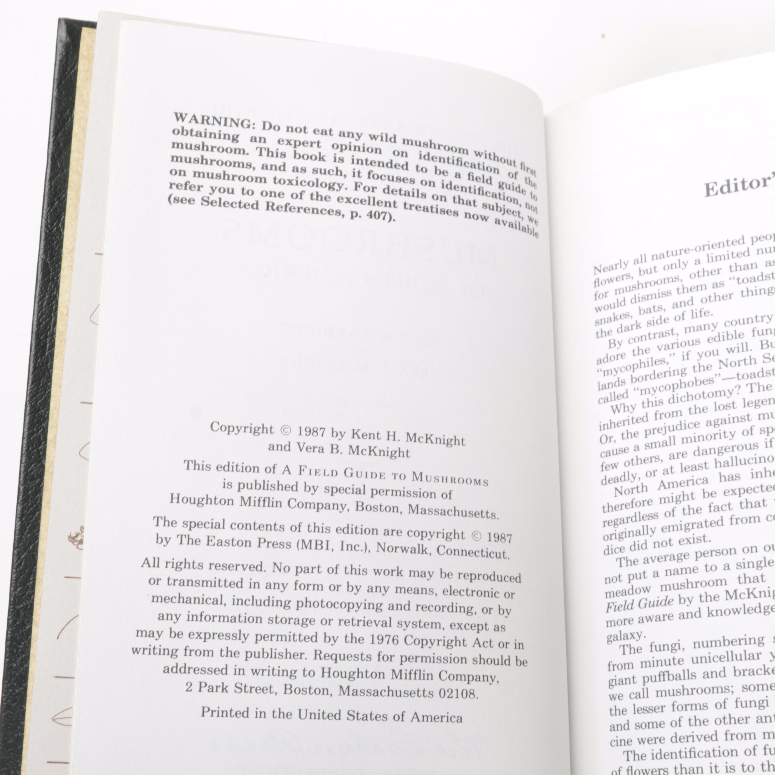 Easton Press 50th Anniversary Edition "Roger Tory Peterson Field Guides," 1980s