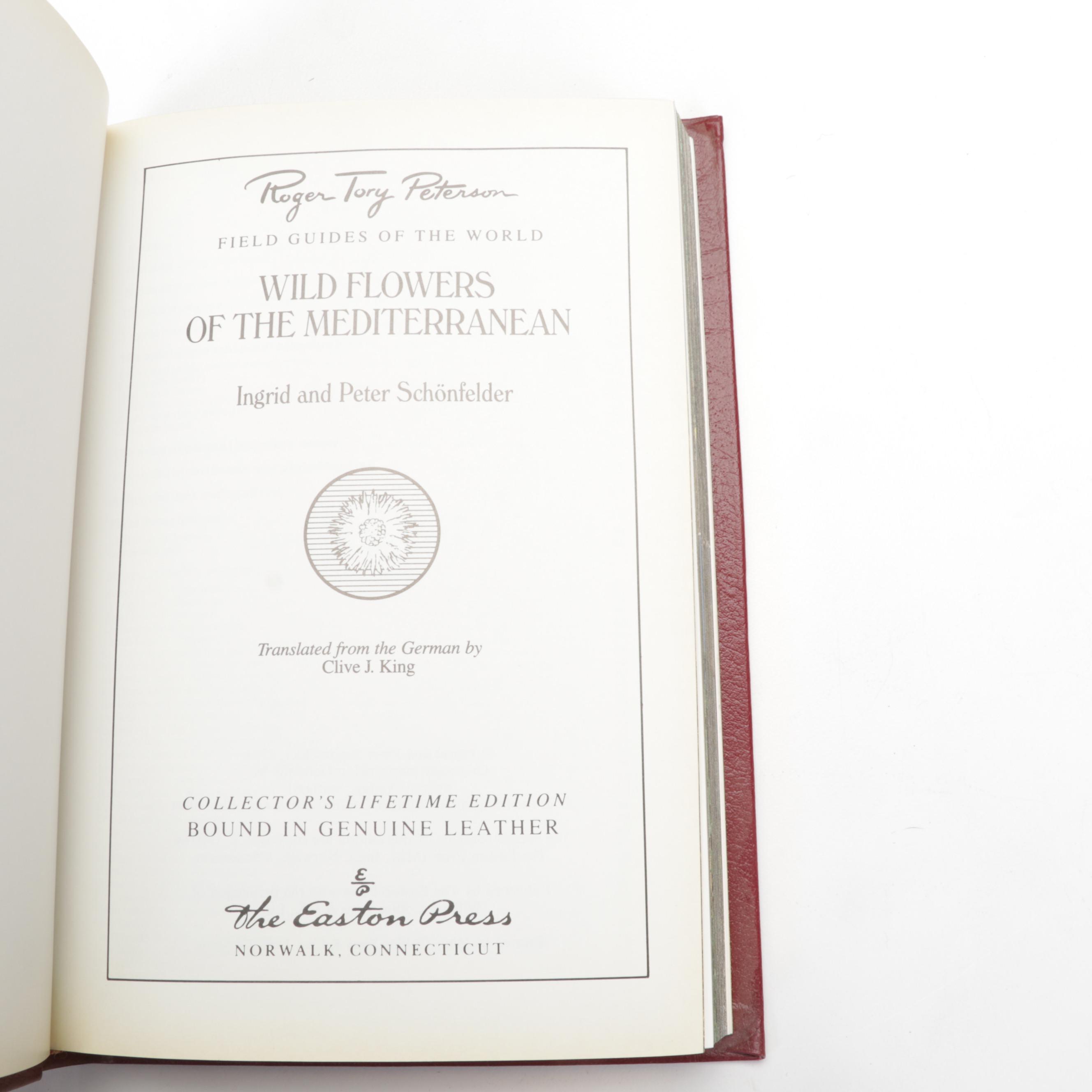 Easton Press "Roger Tory Peterson: Field Guides of the World" Partial Series