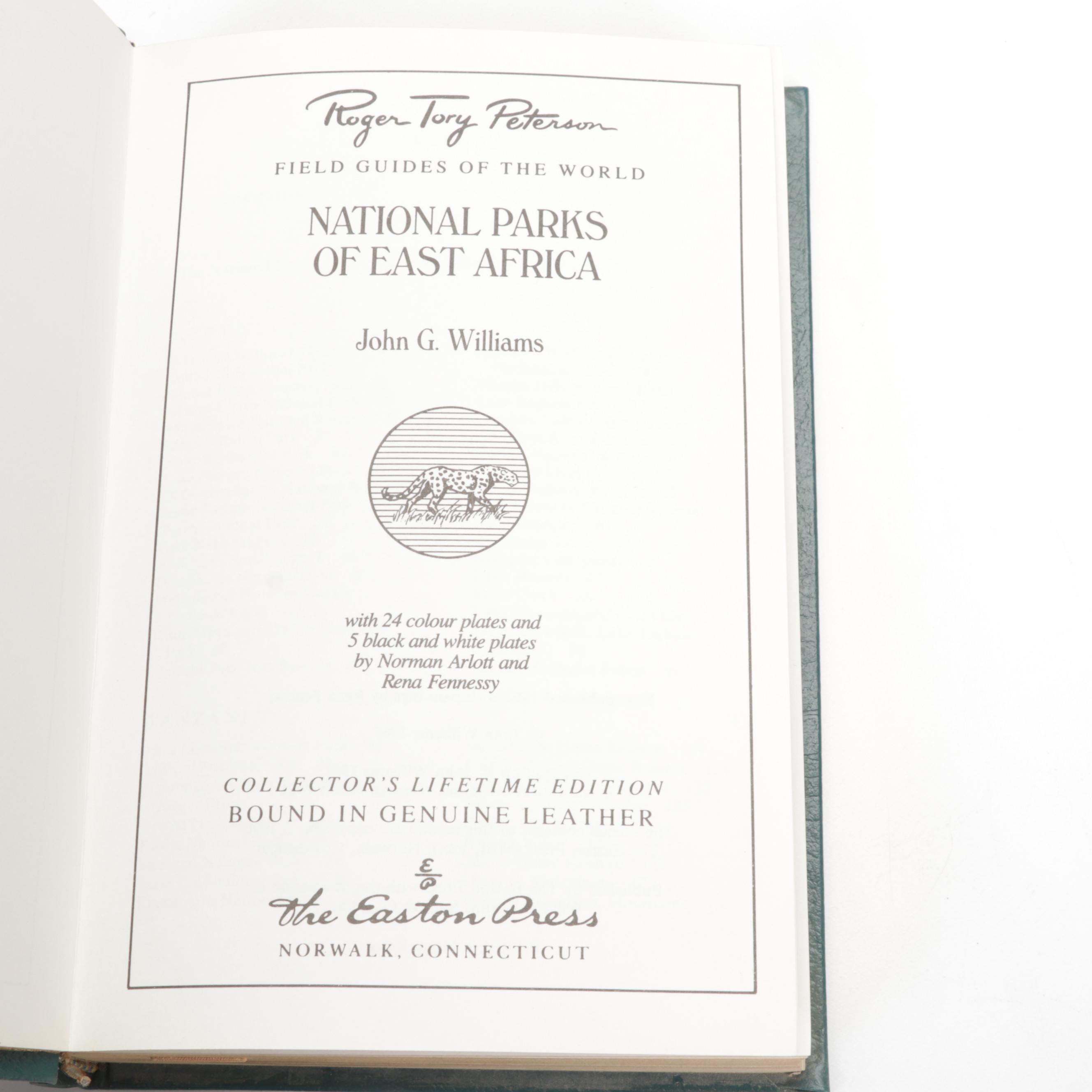 Easton Press "Roger Tory Peterson: Field Guides of the World" Partial Series