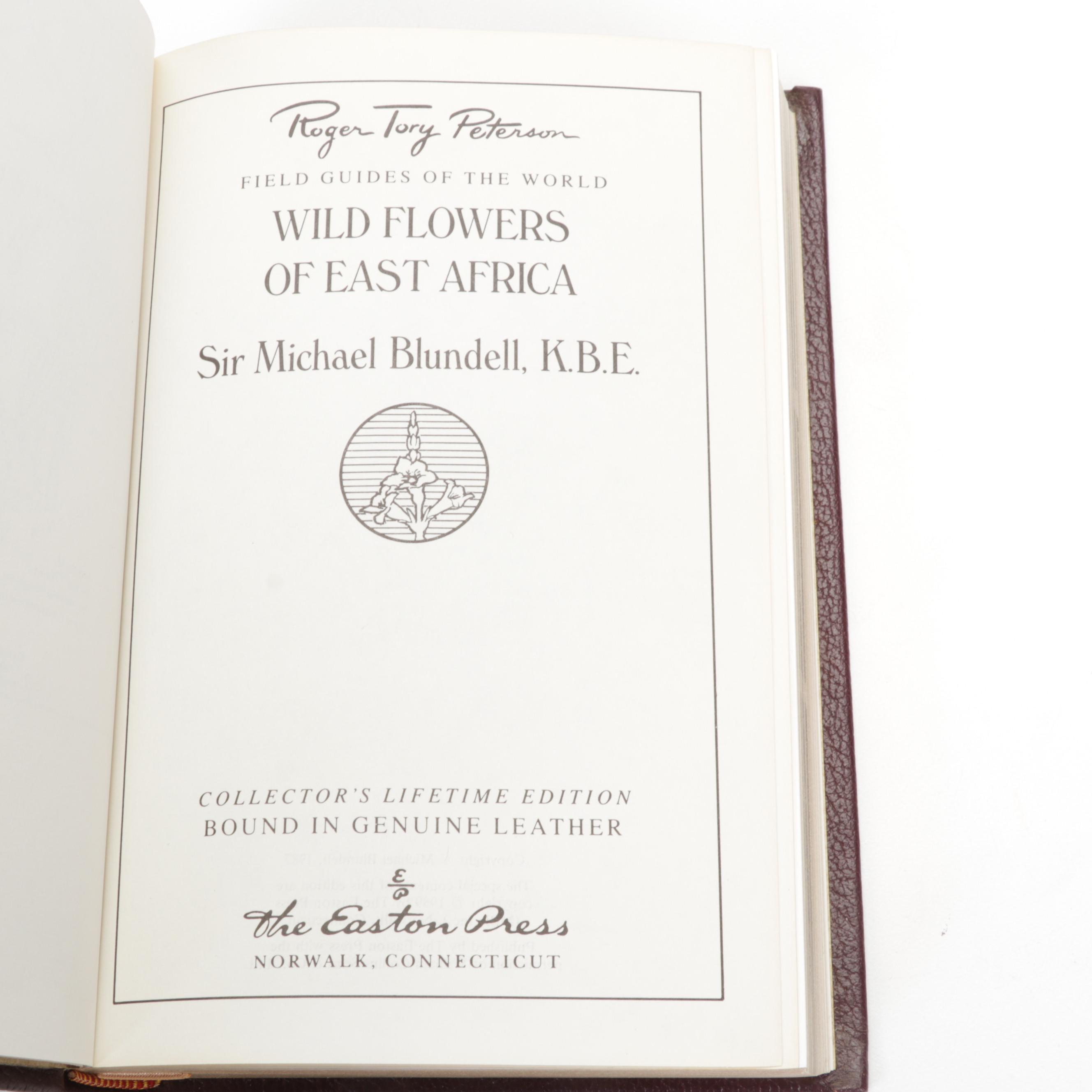 Easton Press "Roger Tory Peterson: Field Guides of the World" Partial Series