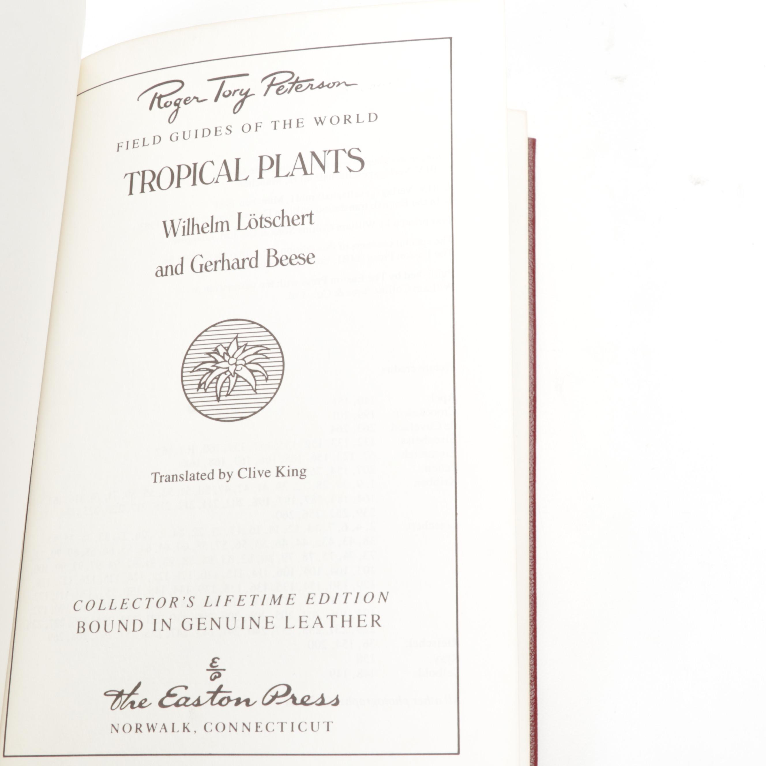 Easton Press "Roger Tory Peterson: Field Guides of the World" Partial Series