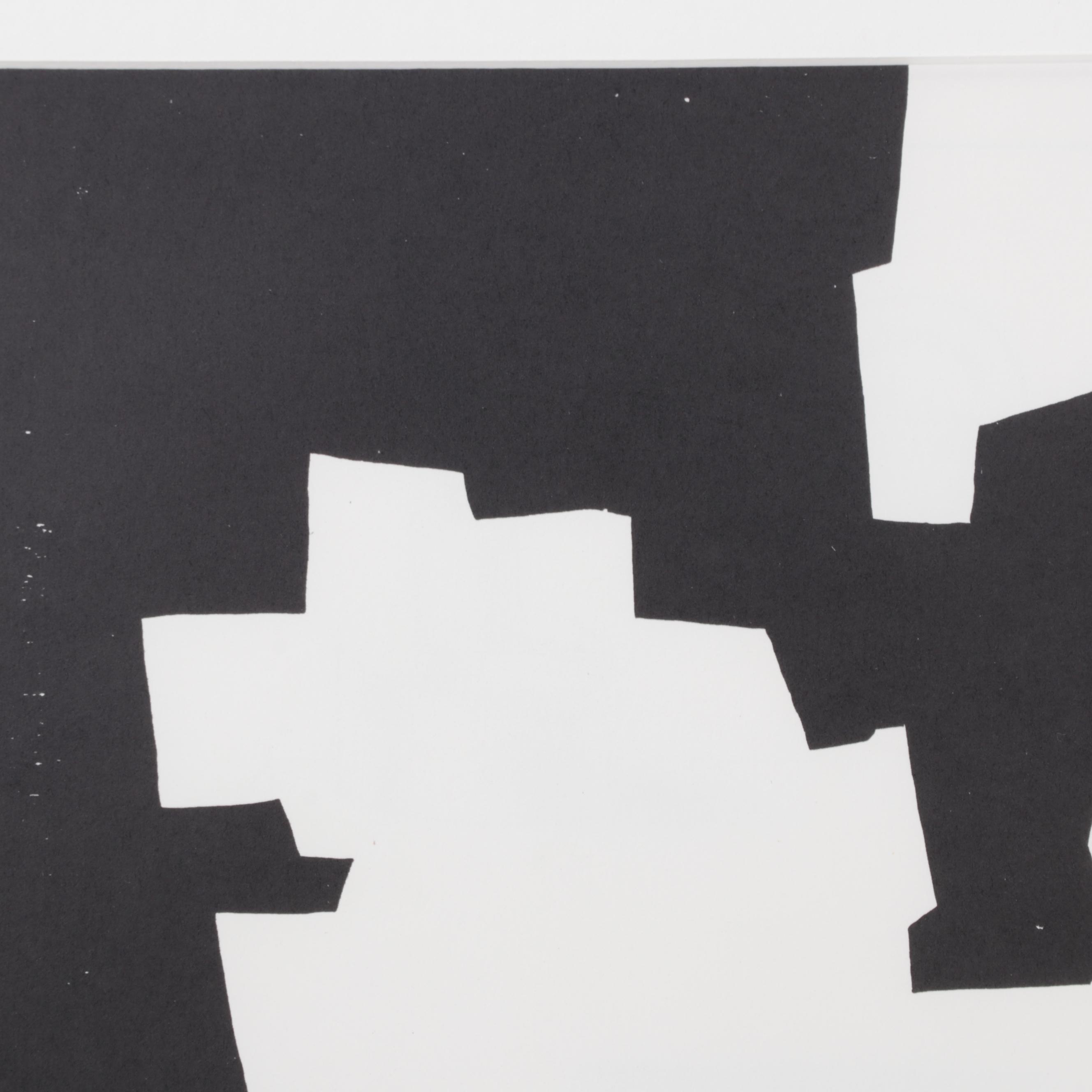Offset Lithograph After Eduardo Chillida "Utsume II" From "Maeght Éditeur,"1973