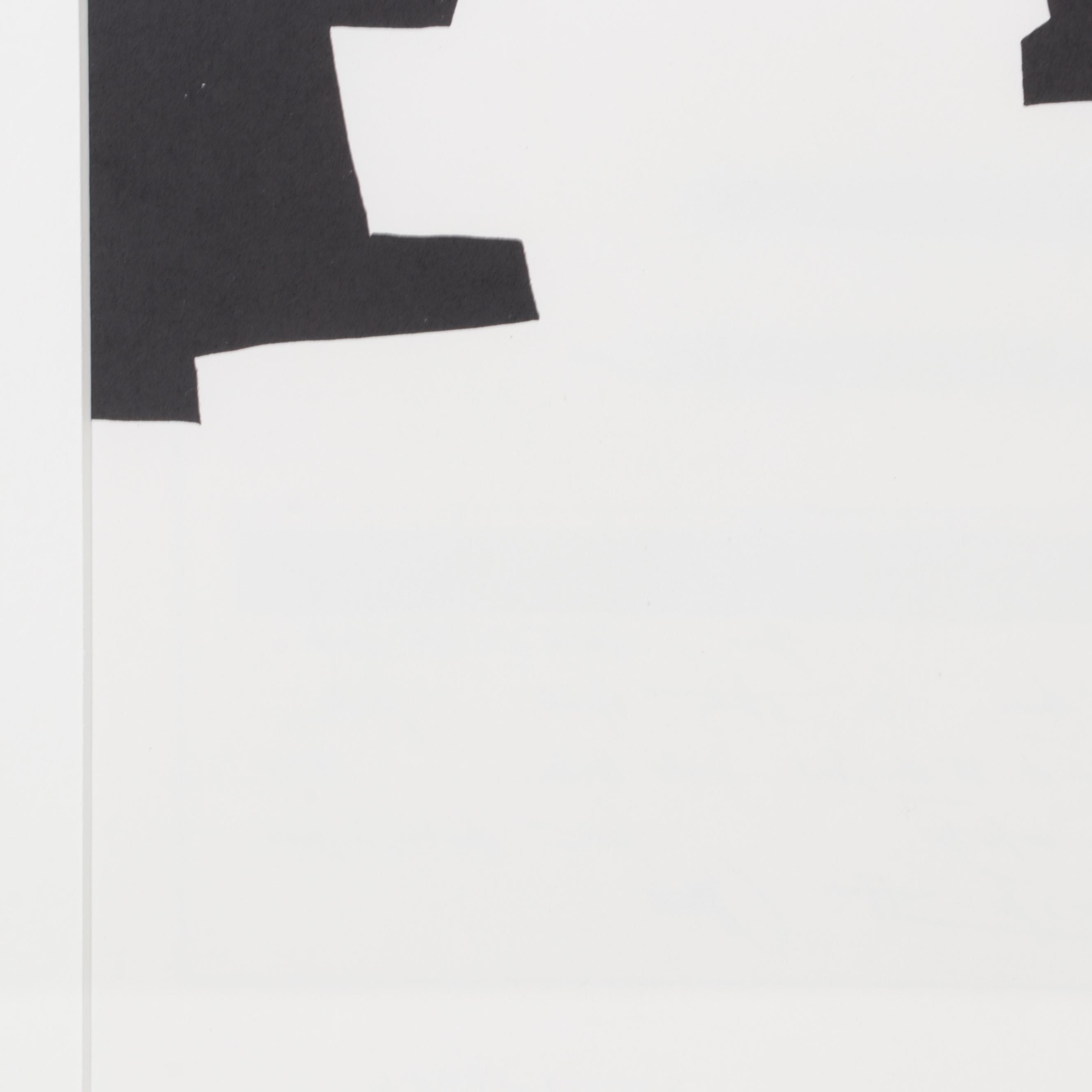 Offset Lithograph After Eduardo Chillida "Utsume II" From "Maeght Éditeur,"1973